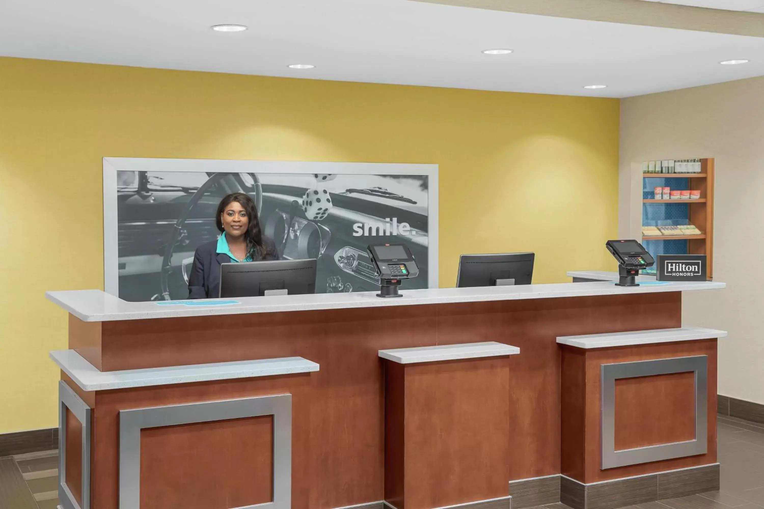 Lobby or reception, Lobby/Reception in Hampton Inn & Suites Macon I-75 North