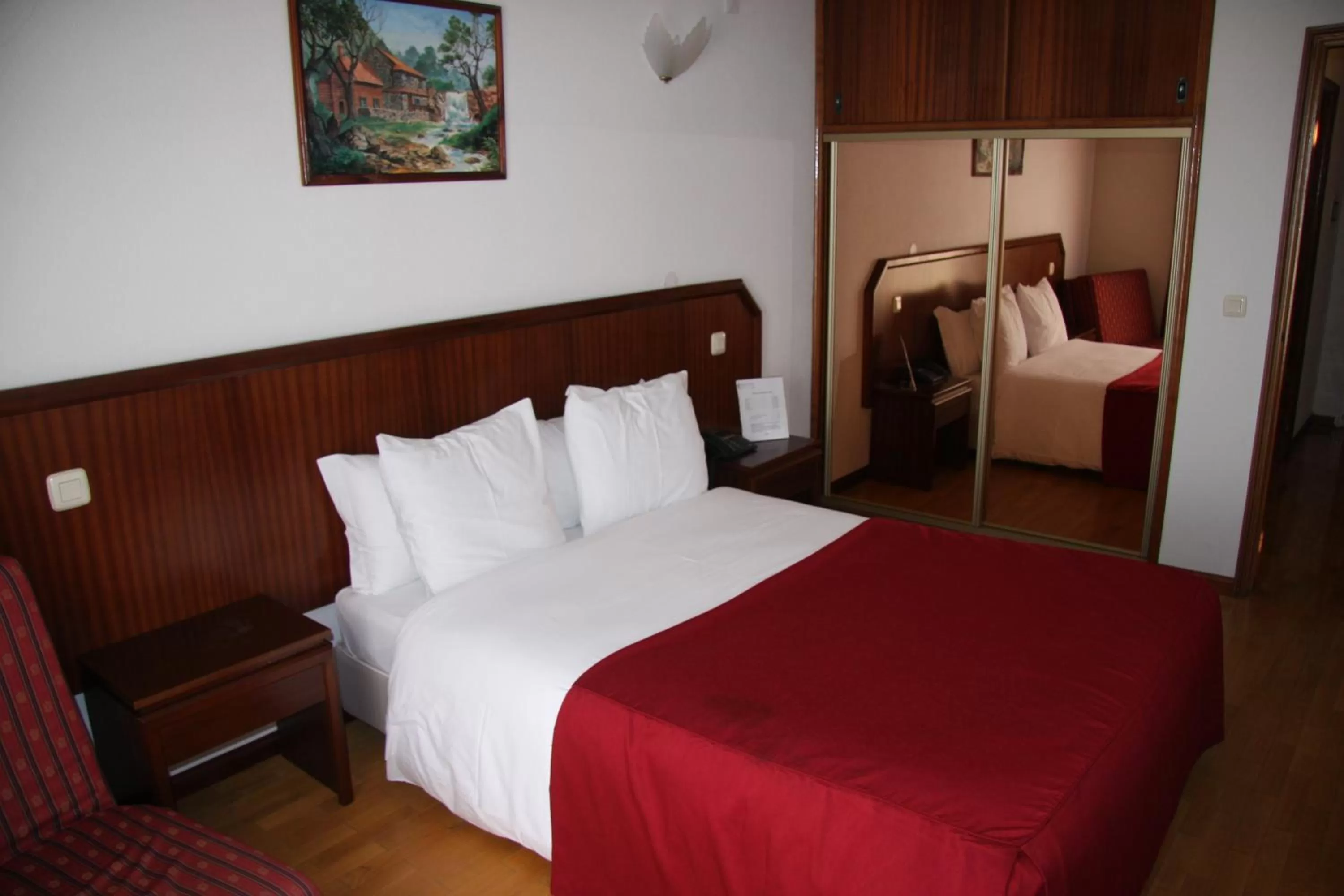 Bed in Hotel Turismo Miranda