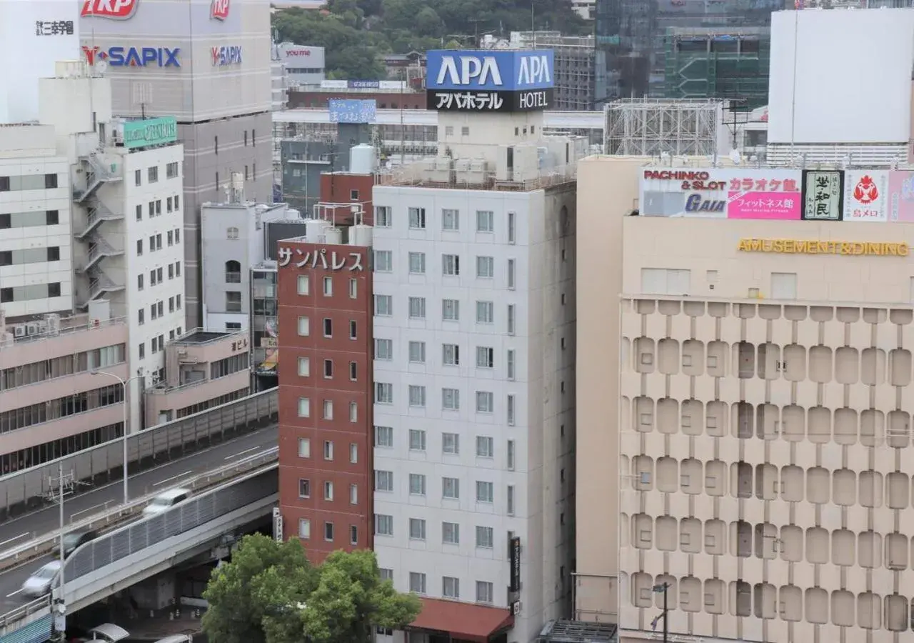 Property building in Apa Hotel Hiroshima-Ekimae