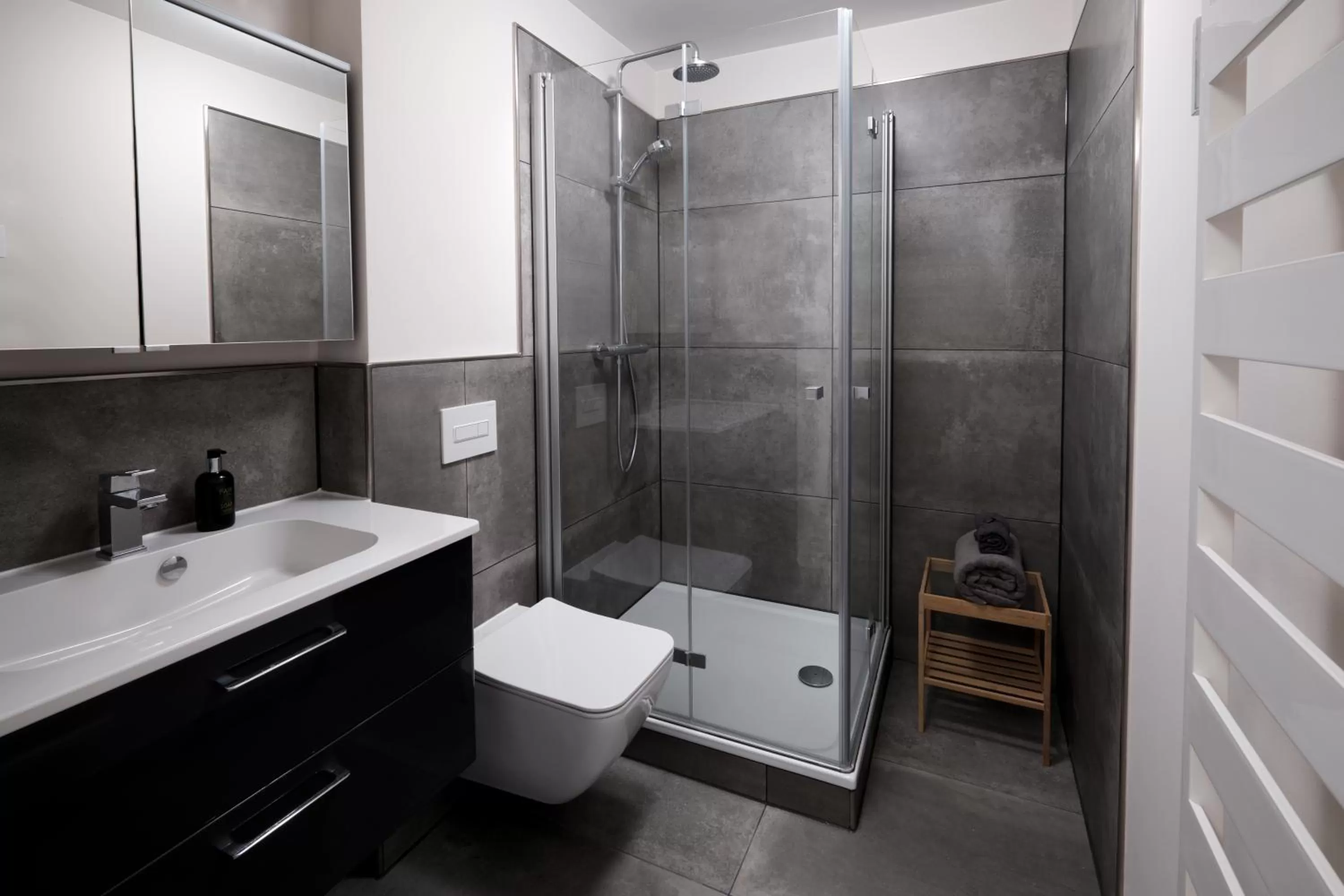 Bathroom in SAXX Apartments Leipzig