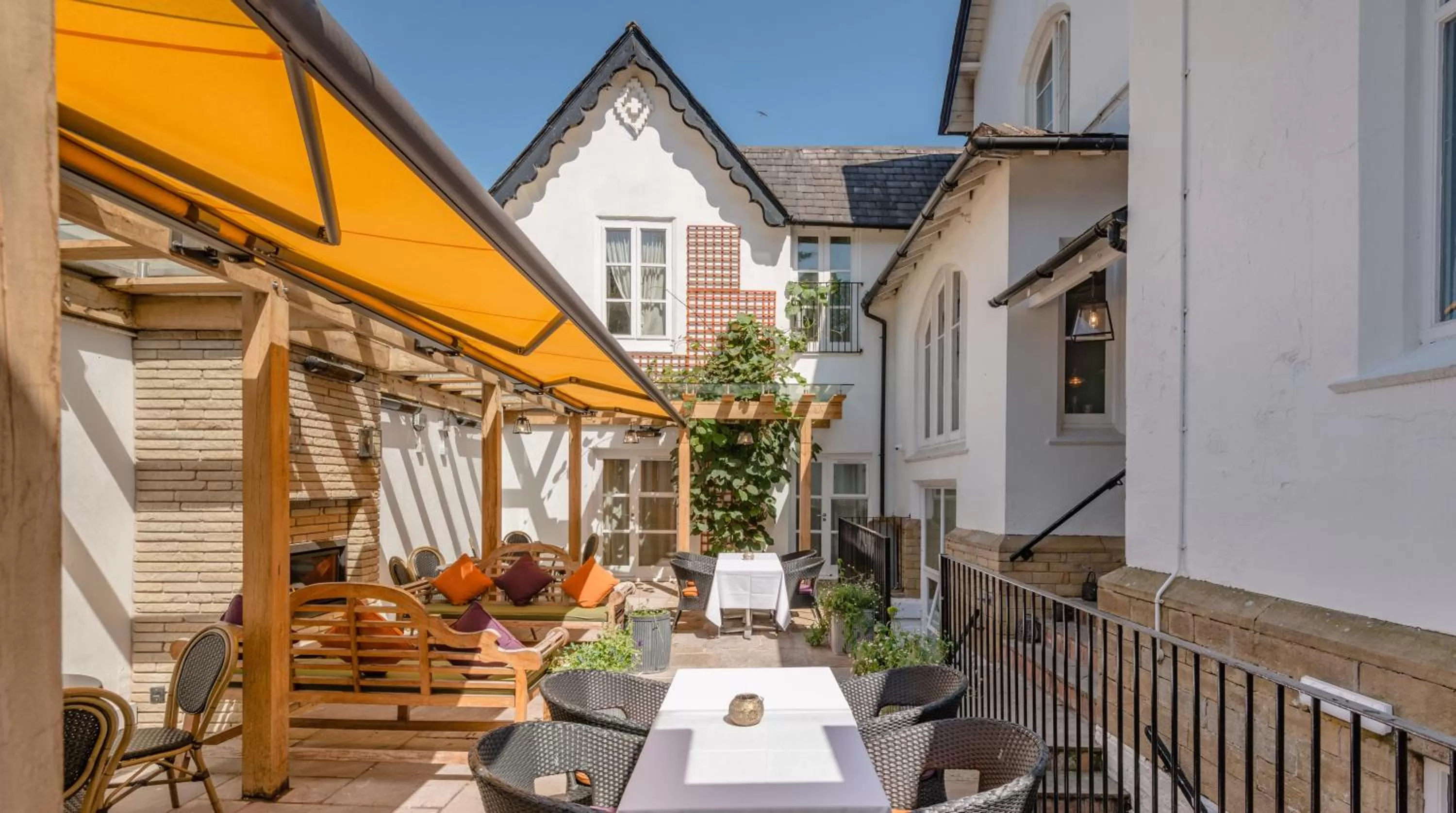 Balcony/Terrace in Didsbury House Hotel