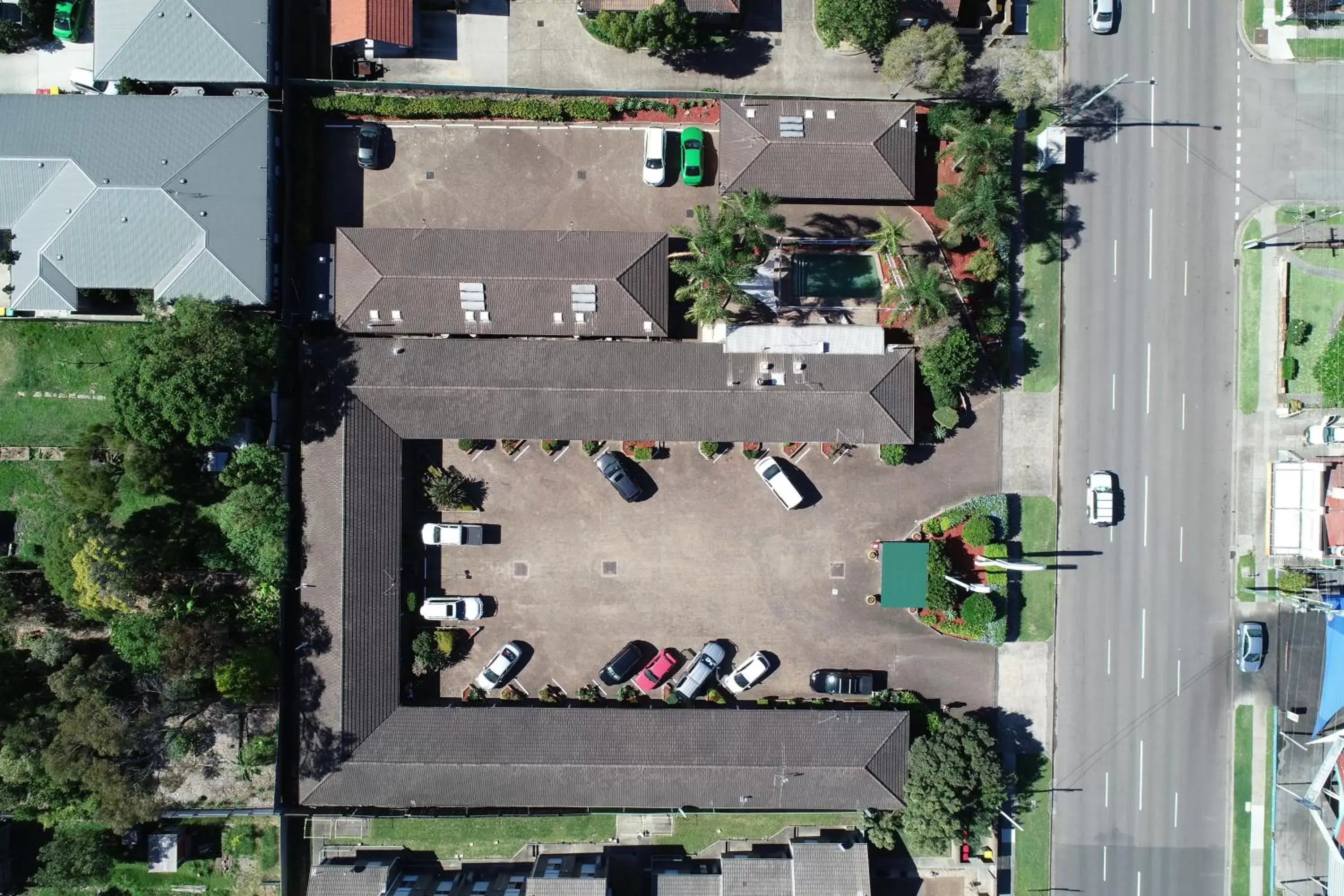 Bird's-eye View in Reign Inn Newcastle