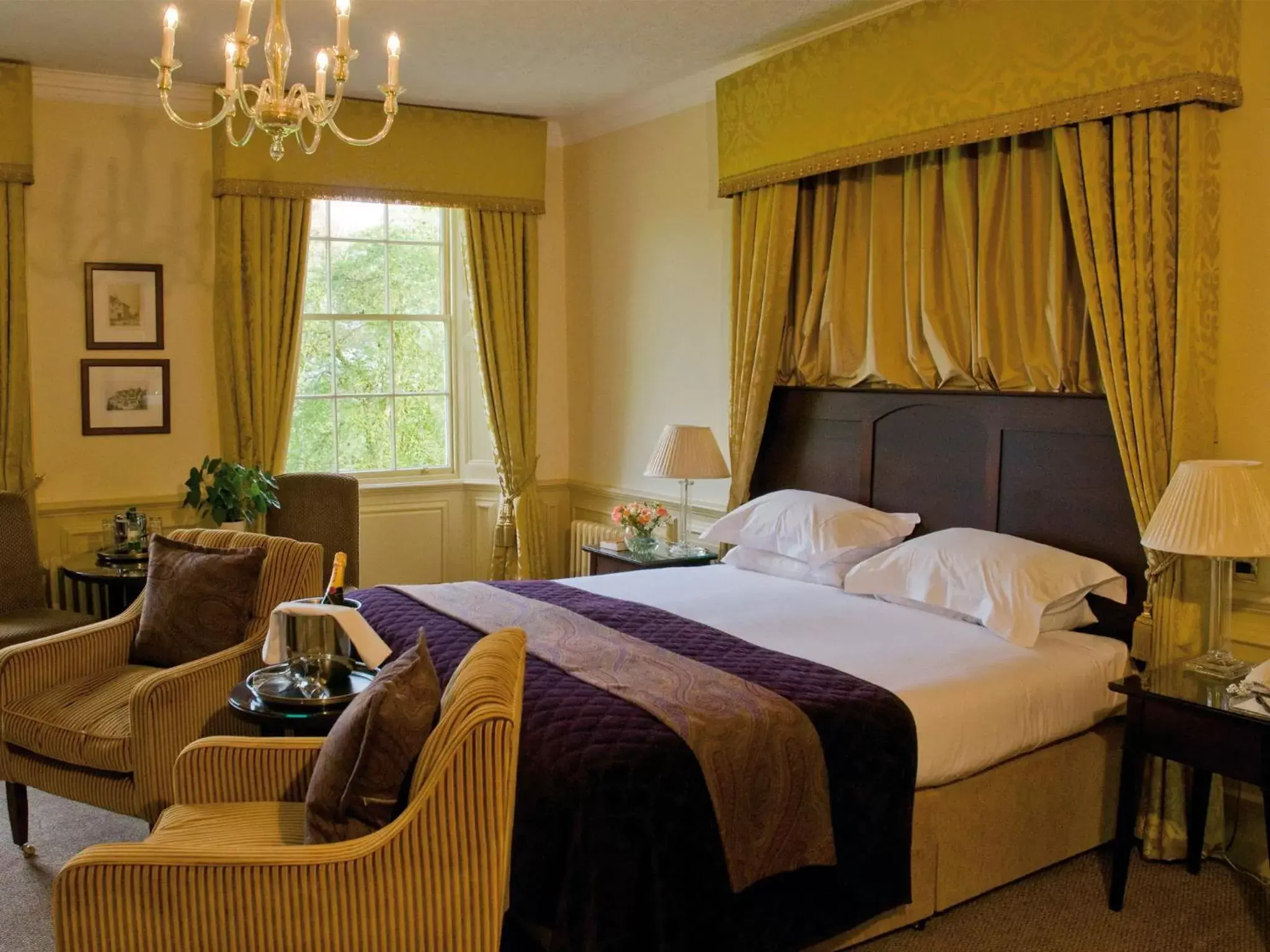 Bedroom in Ansty Hall