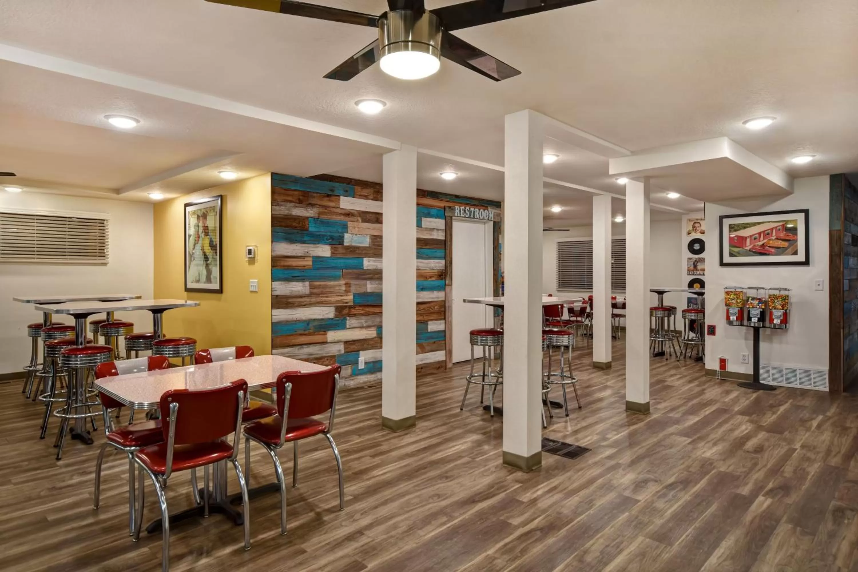 Lobby or reception in Expedition Lodge Moab Arches National Park
