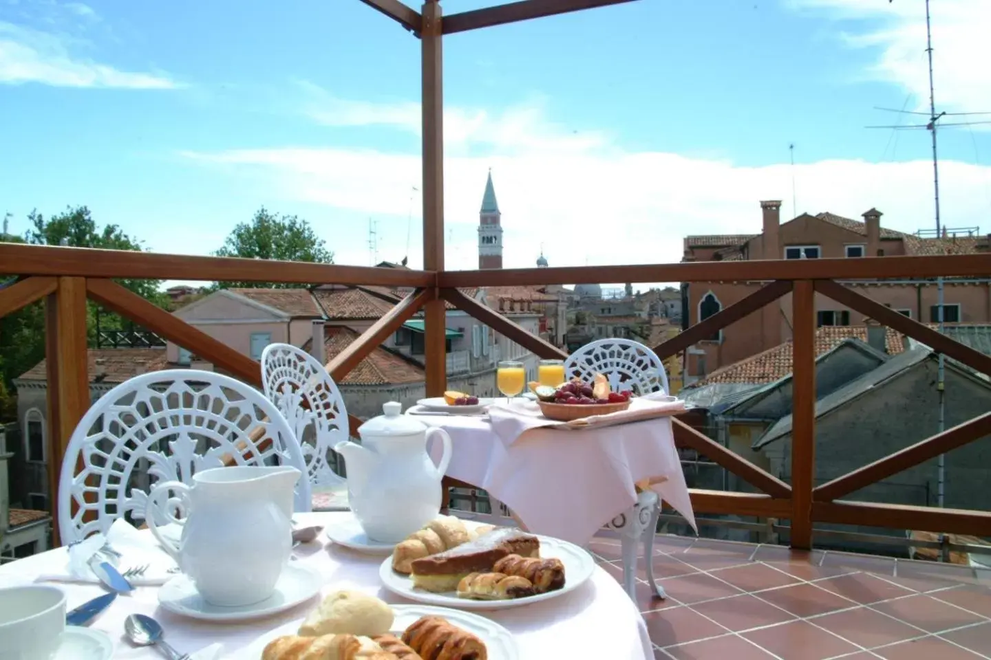 Balcony/Terrace in Hotel Casa Nicolò Priuli