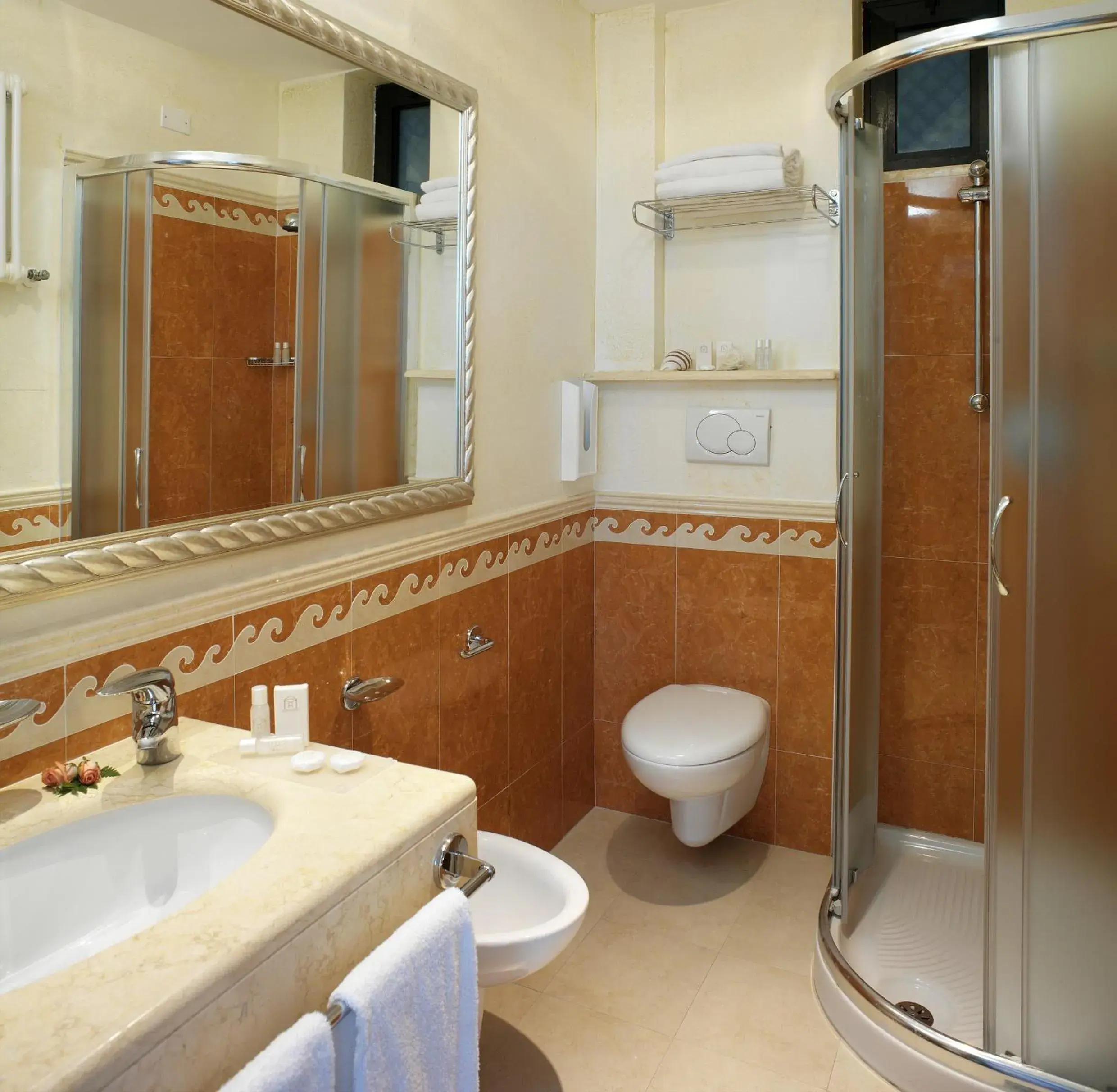 Shower, Bathroom in Hotel Feldberg