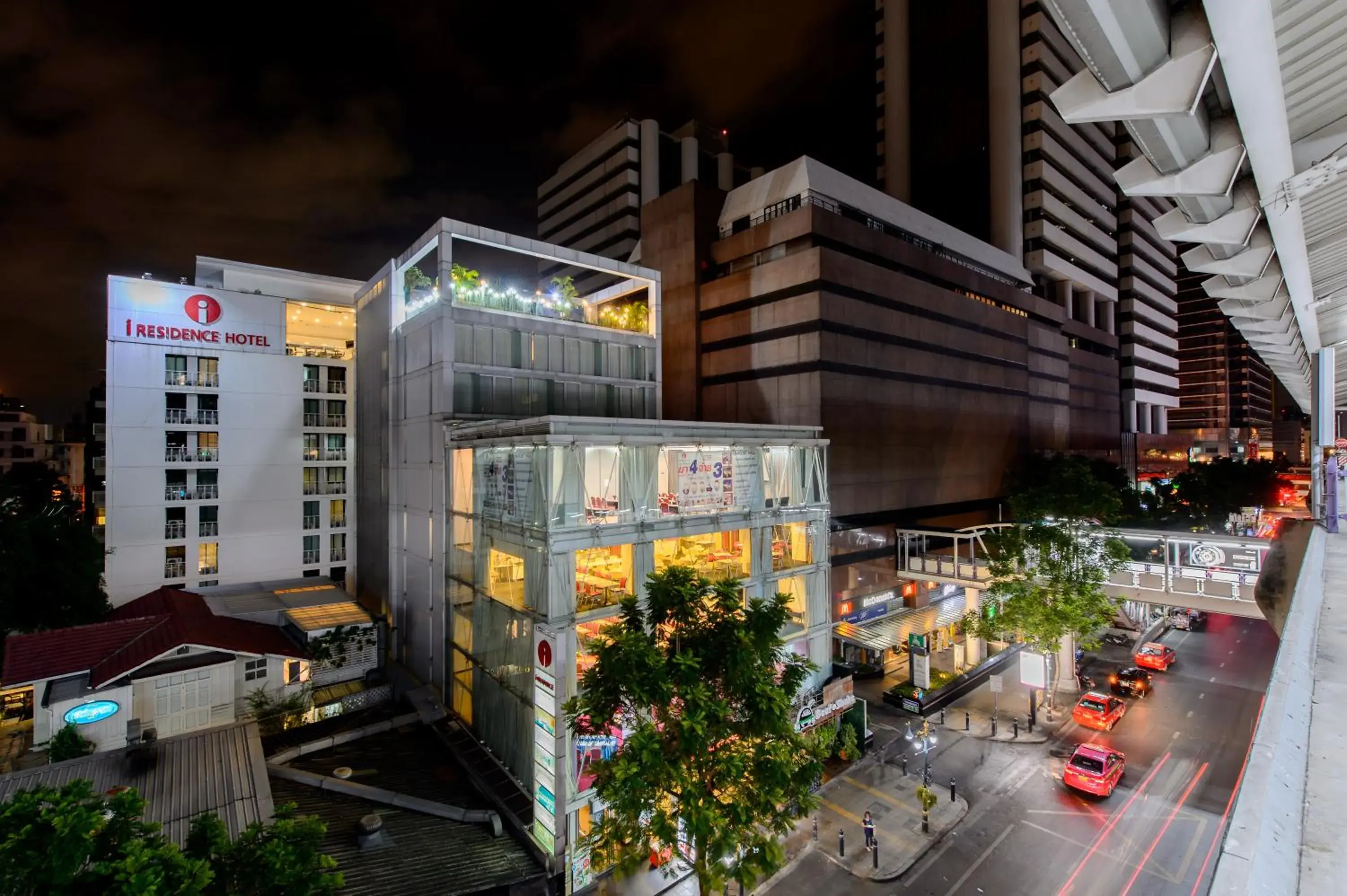 Bird's eye view, Property Building in I Residence Hotel Silom