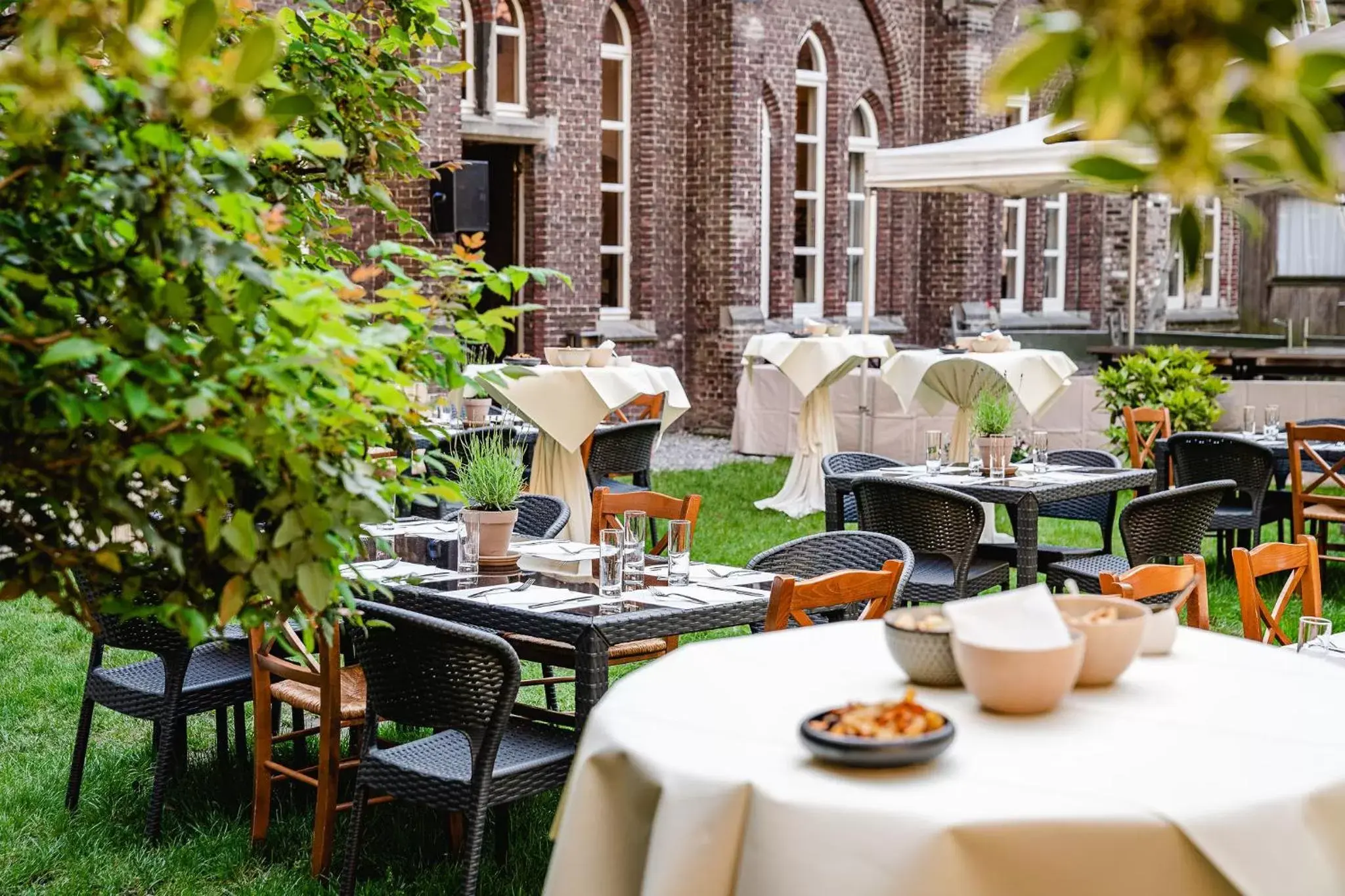Garden, Restaurant/Places to Eat in Hotel Monasterium PoortAckere