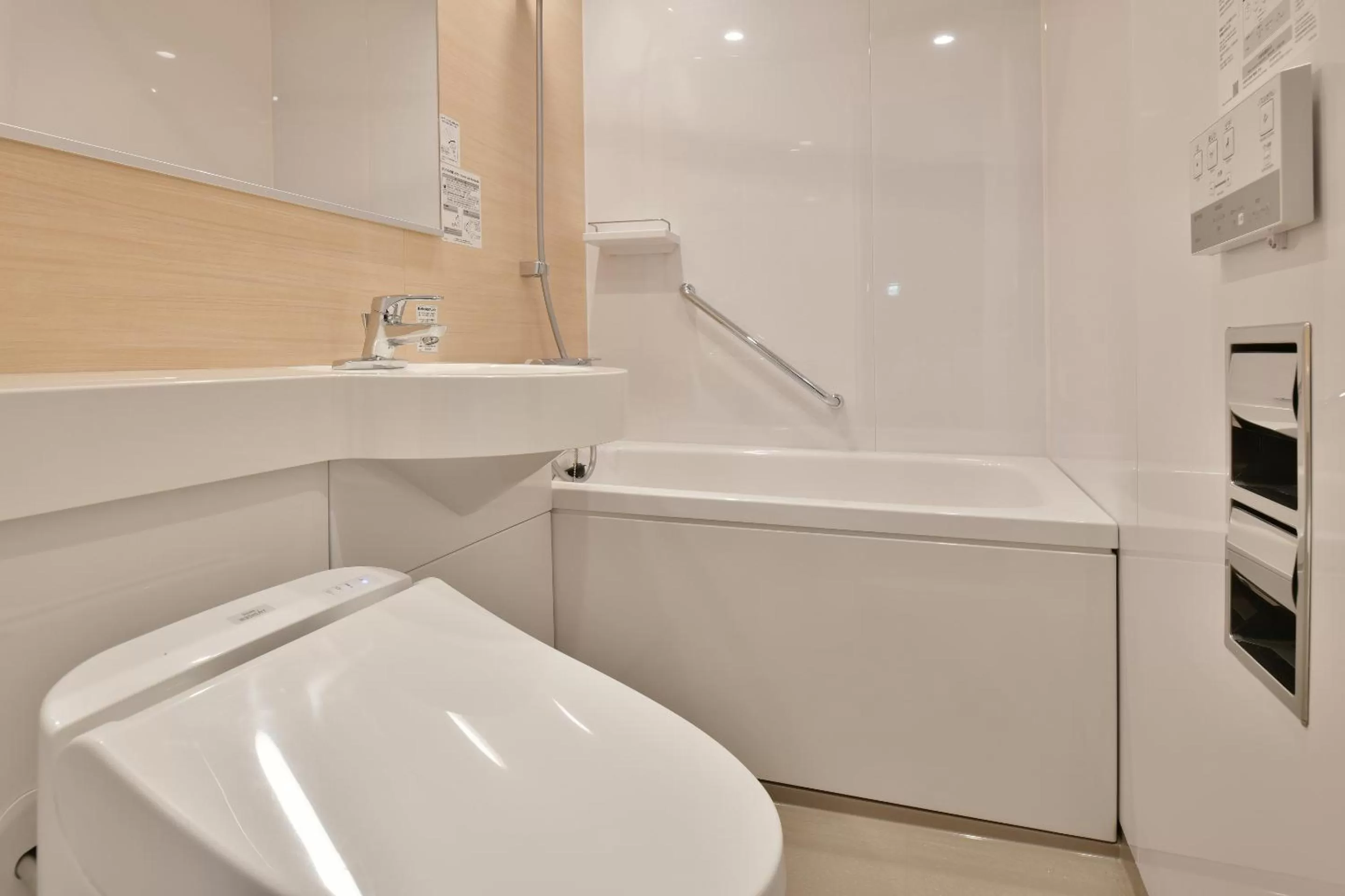 Toilet in REF Kyoto Hachijoguchi by VESSEL HOTELS