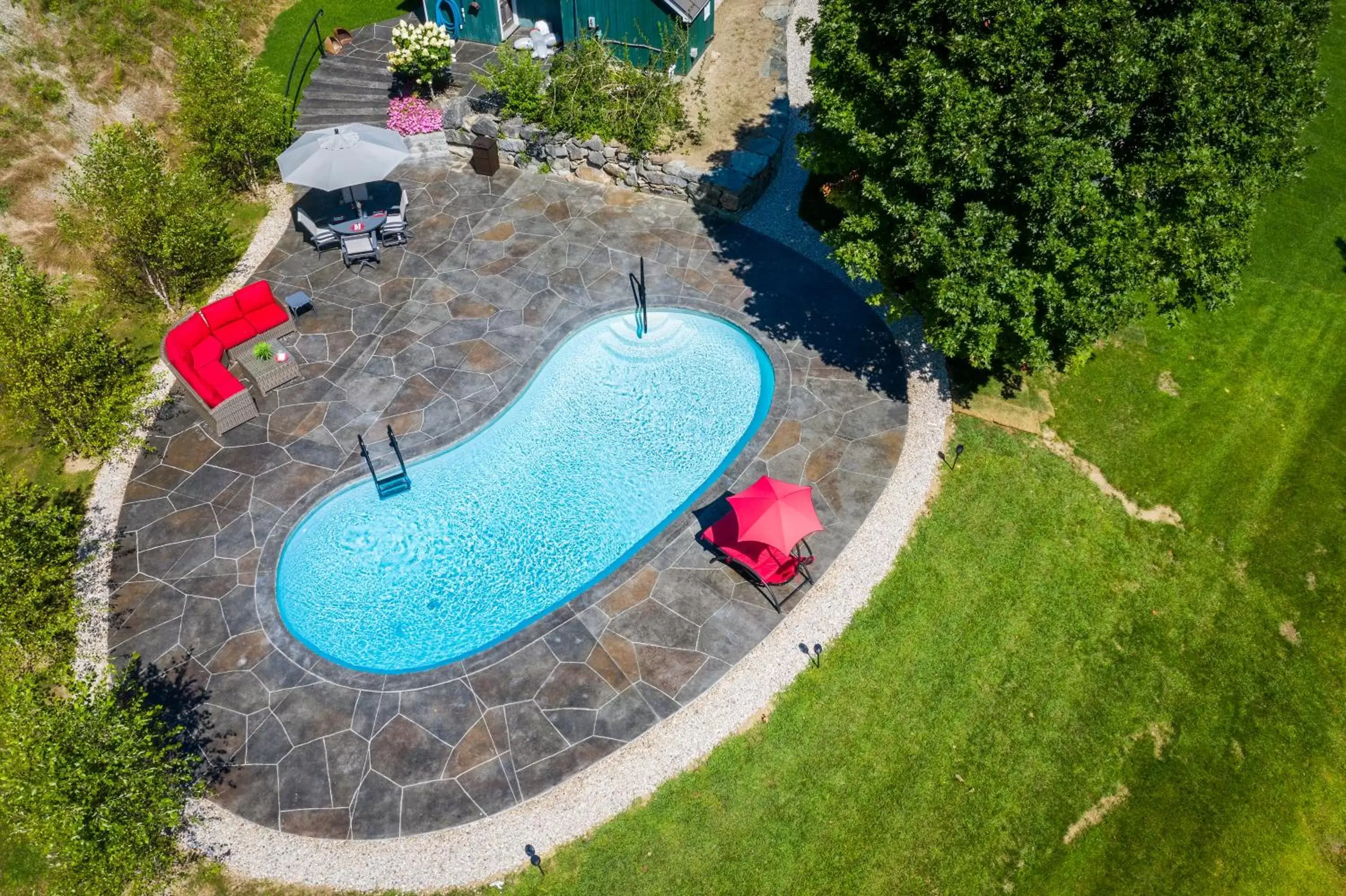 Day, Pool View in The Barnstead Inn