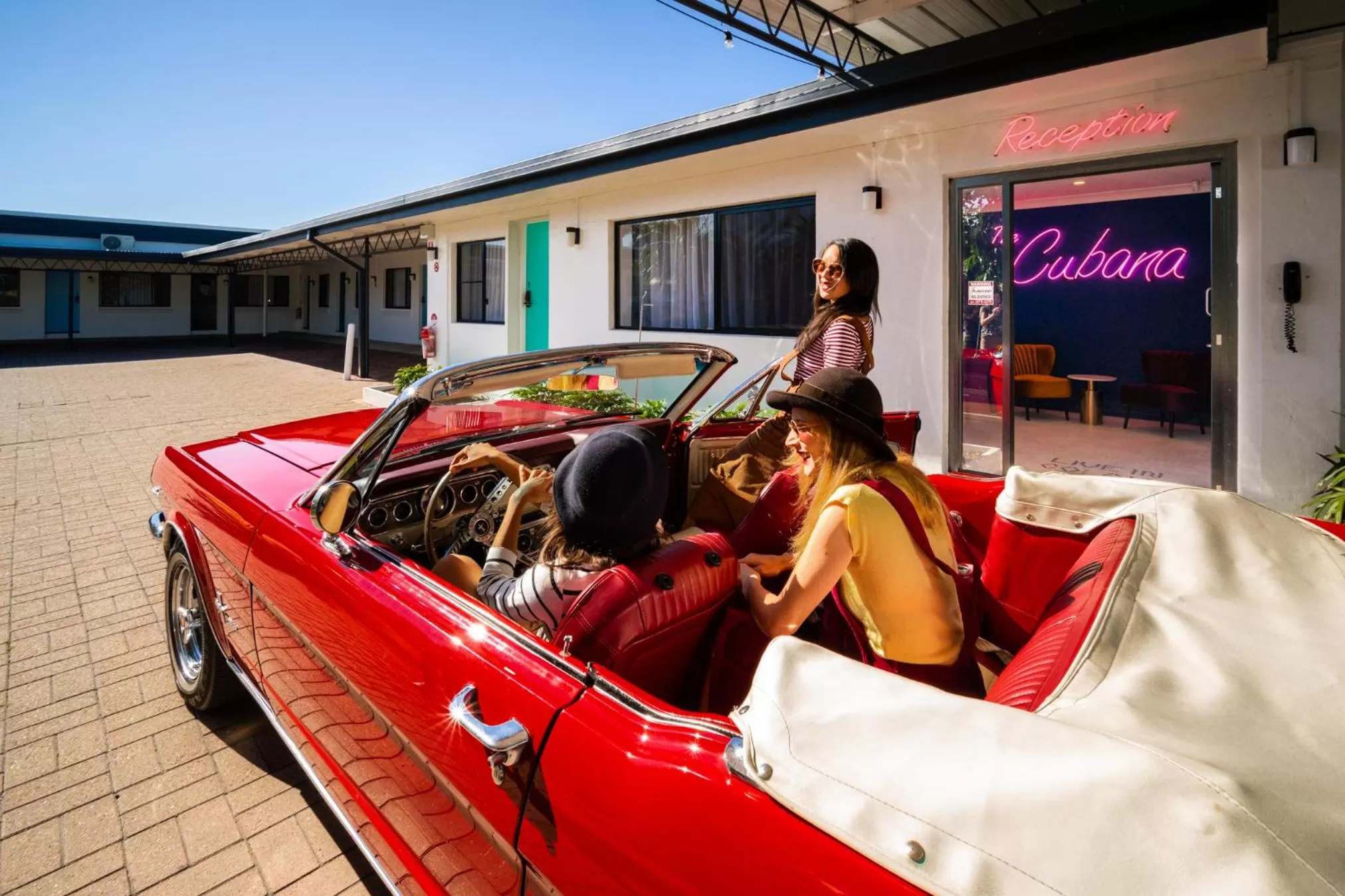 Lobby or reception in The Cubana Ballina