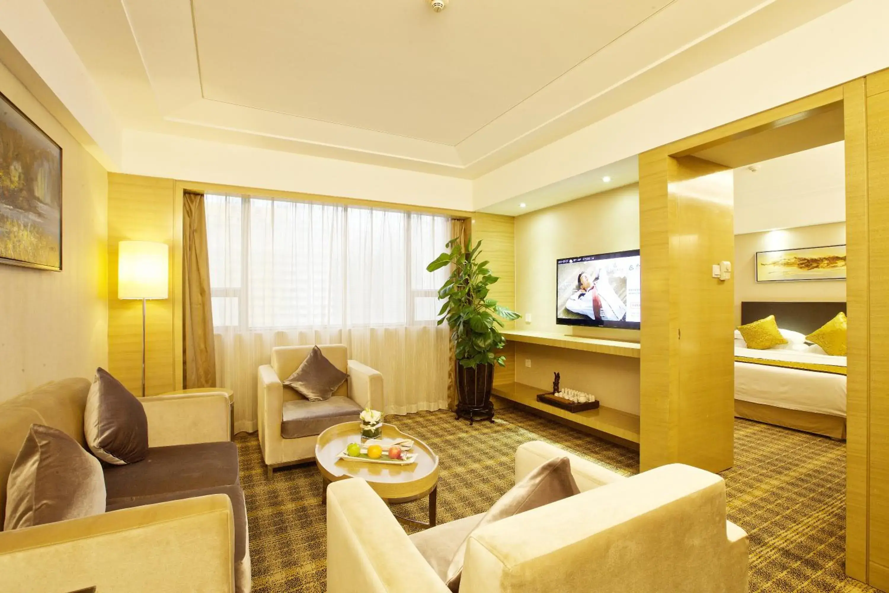 Living room, Seating Area in Grand Skylight Hotel Shenzhen (Huaqiang NorthBusiness Zone)