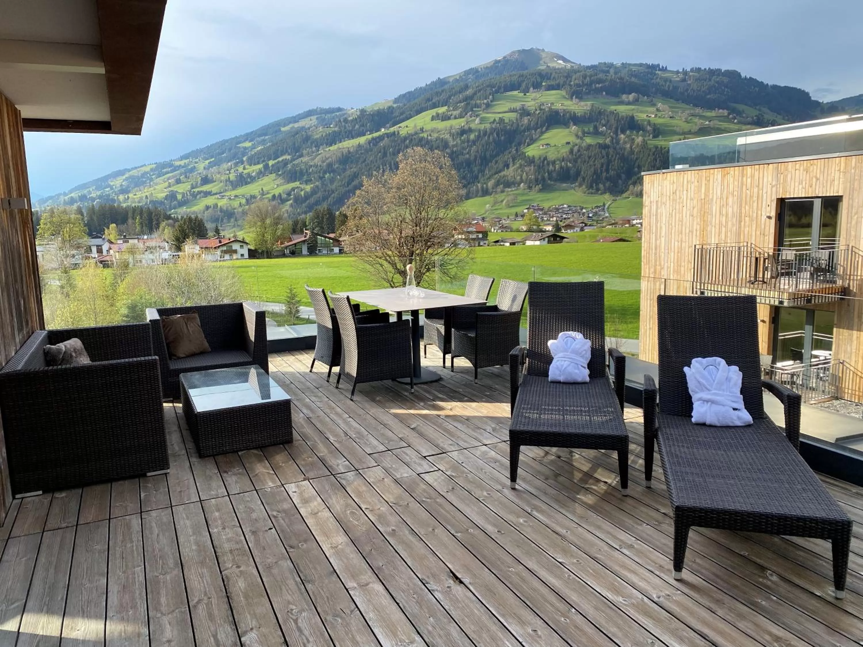 View (from property/room) in APART Resort Westendorf