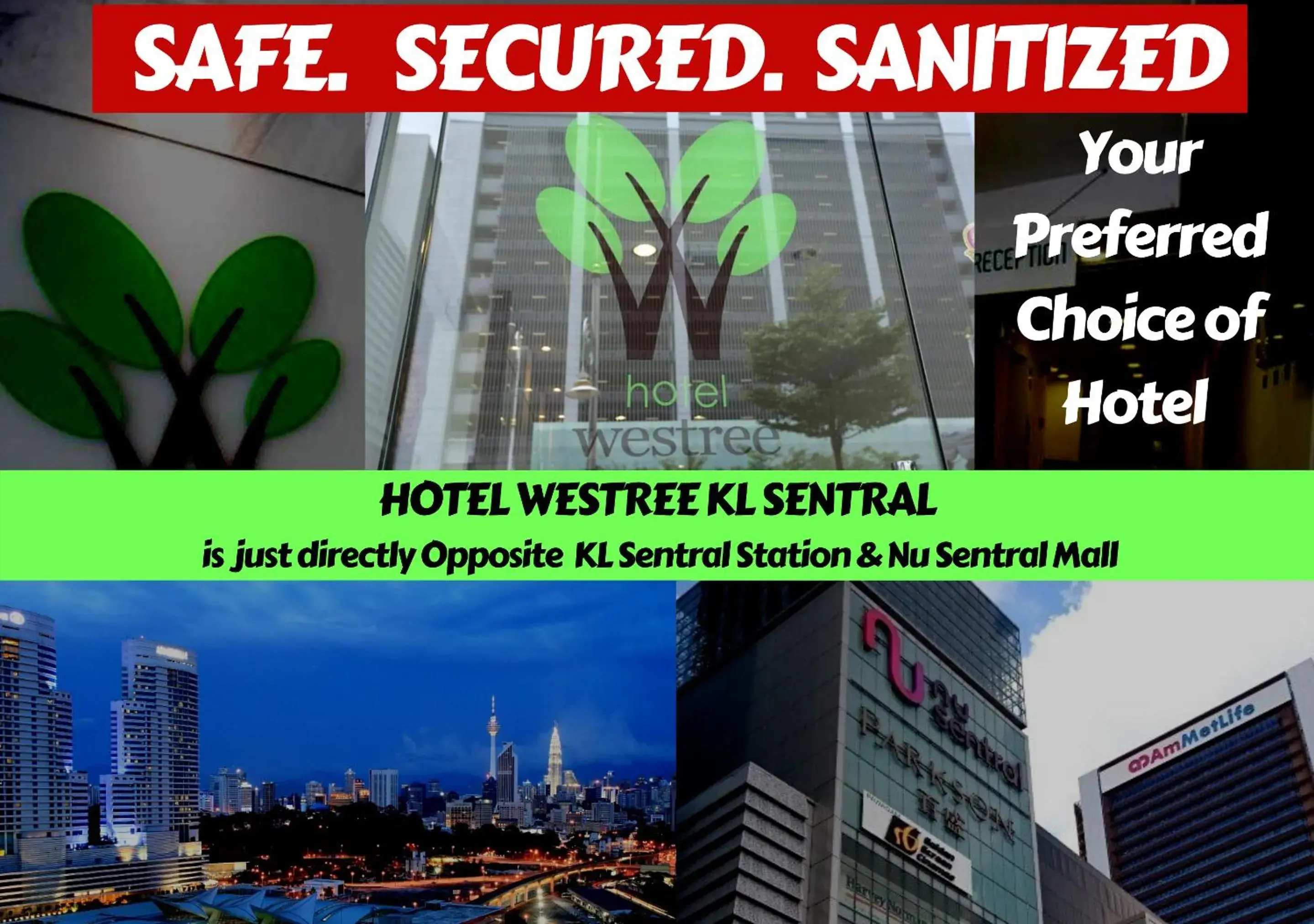 Property logo or sign in Hotel Westree KL Sentral