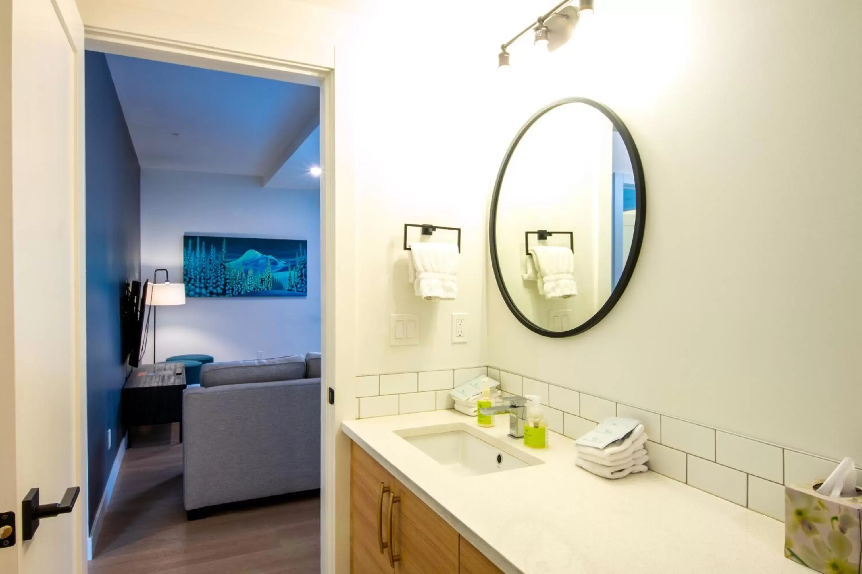 Bathroom in Basecamp Resorts Revelstoke