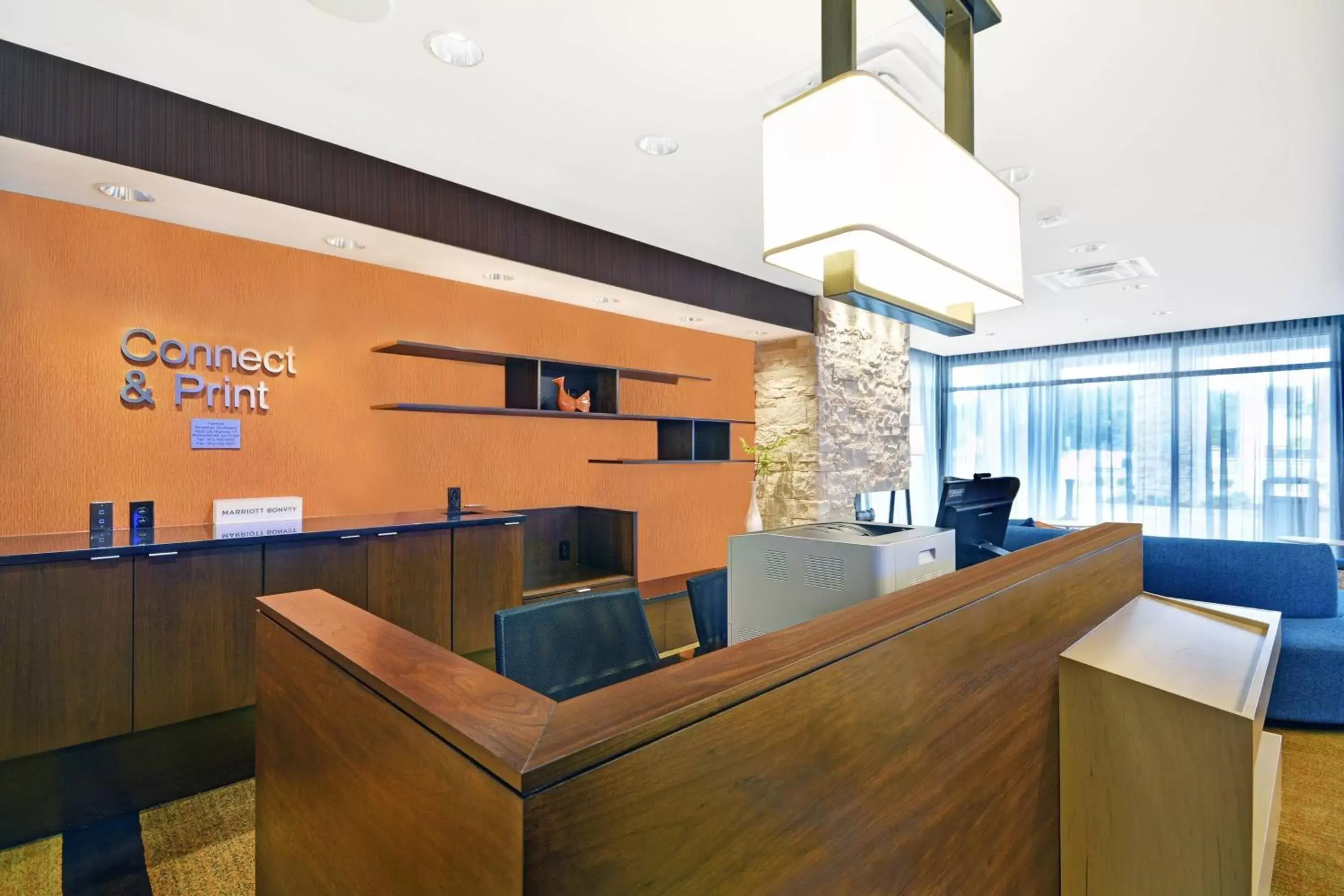 Business facilities, Lobby/Reception in Fairfield Inn & Suites by Marriott Savannah SW/Richmond Hill