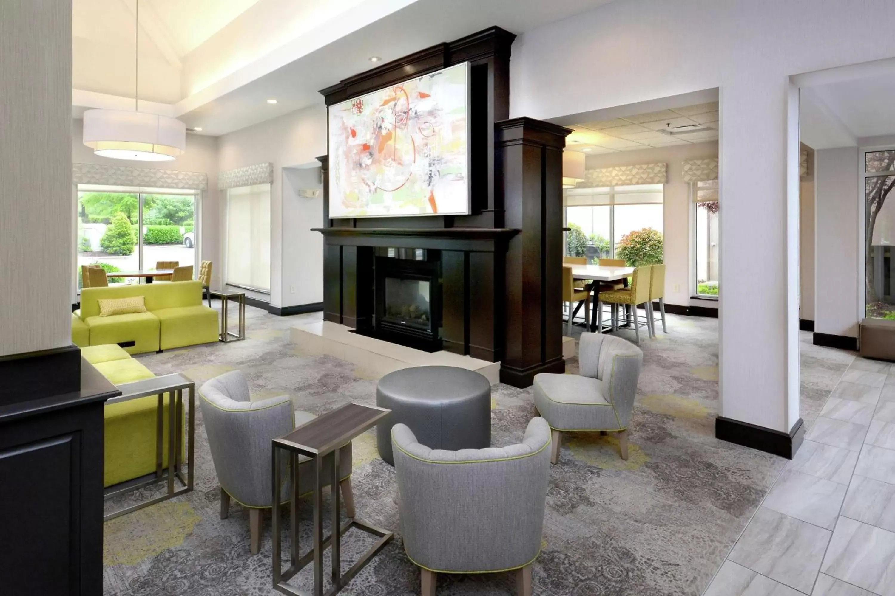 Lobby or reception, Seating Area in Hilton Garden Inn Raleigh Capital Blvd I-540