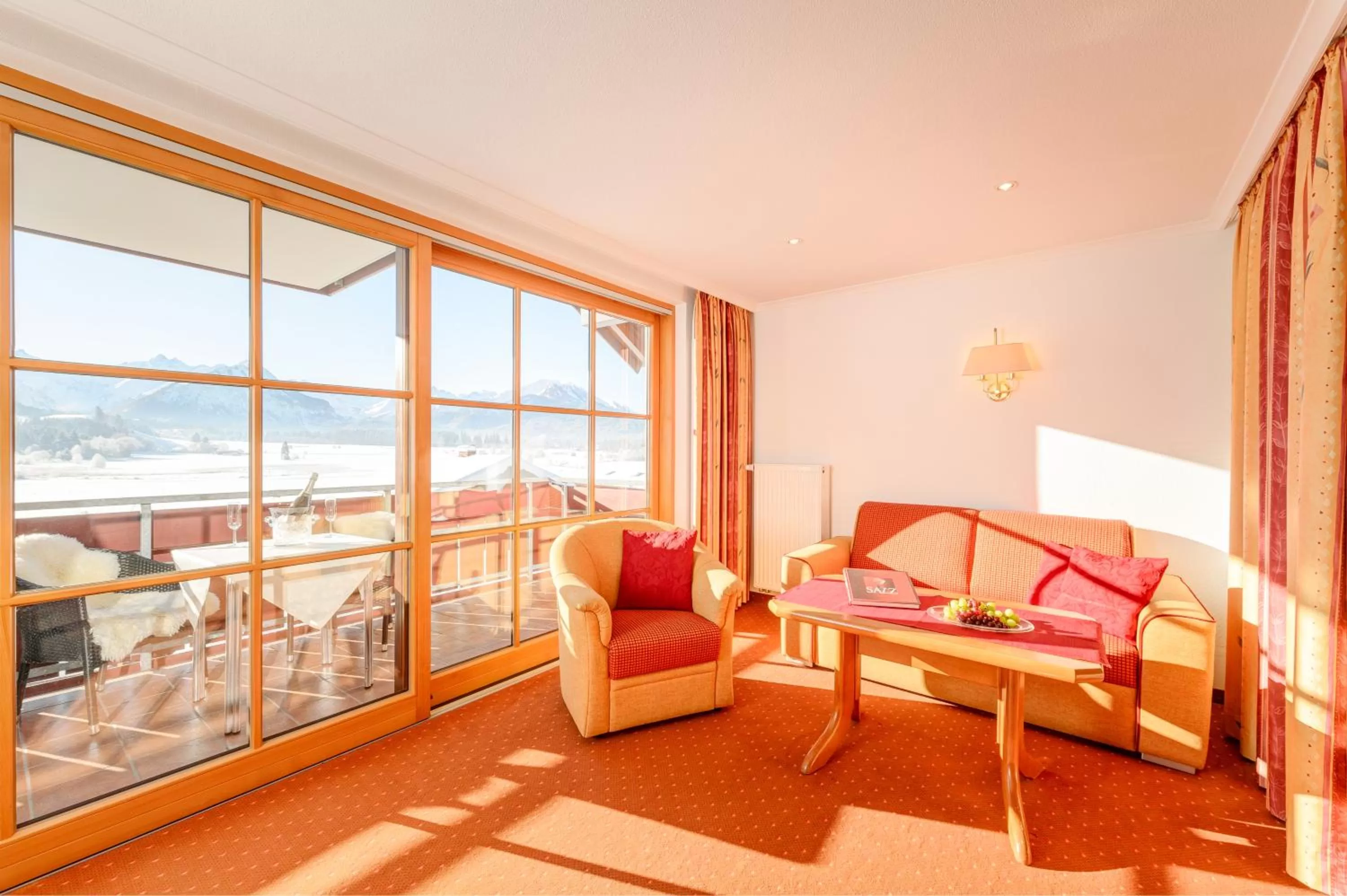 Seating area in Familien- und Wellnesshotel "Viktoria"