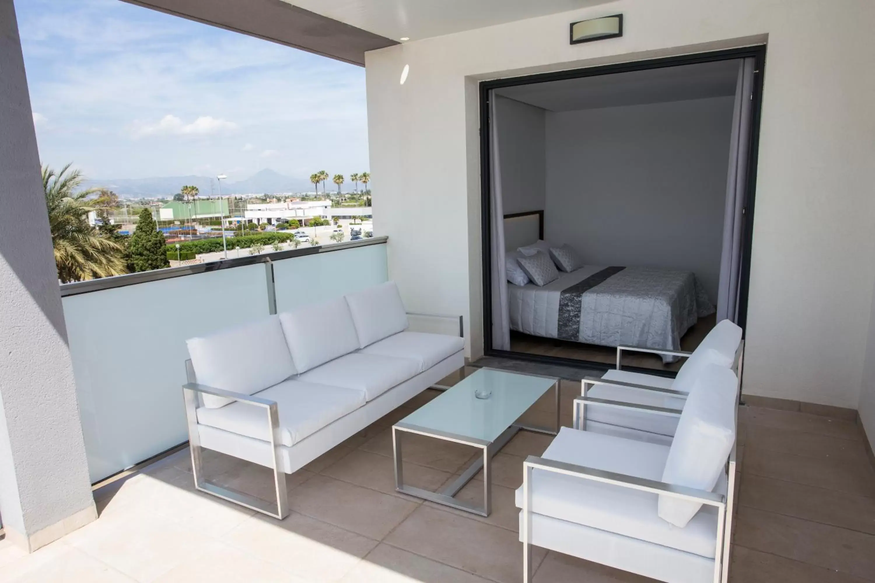 Balcony/Terrace in ApartHotel Playa Oliva