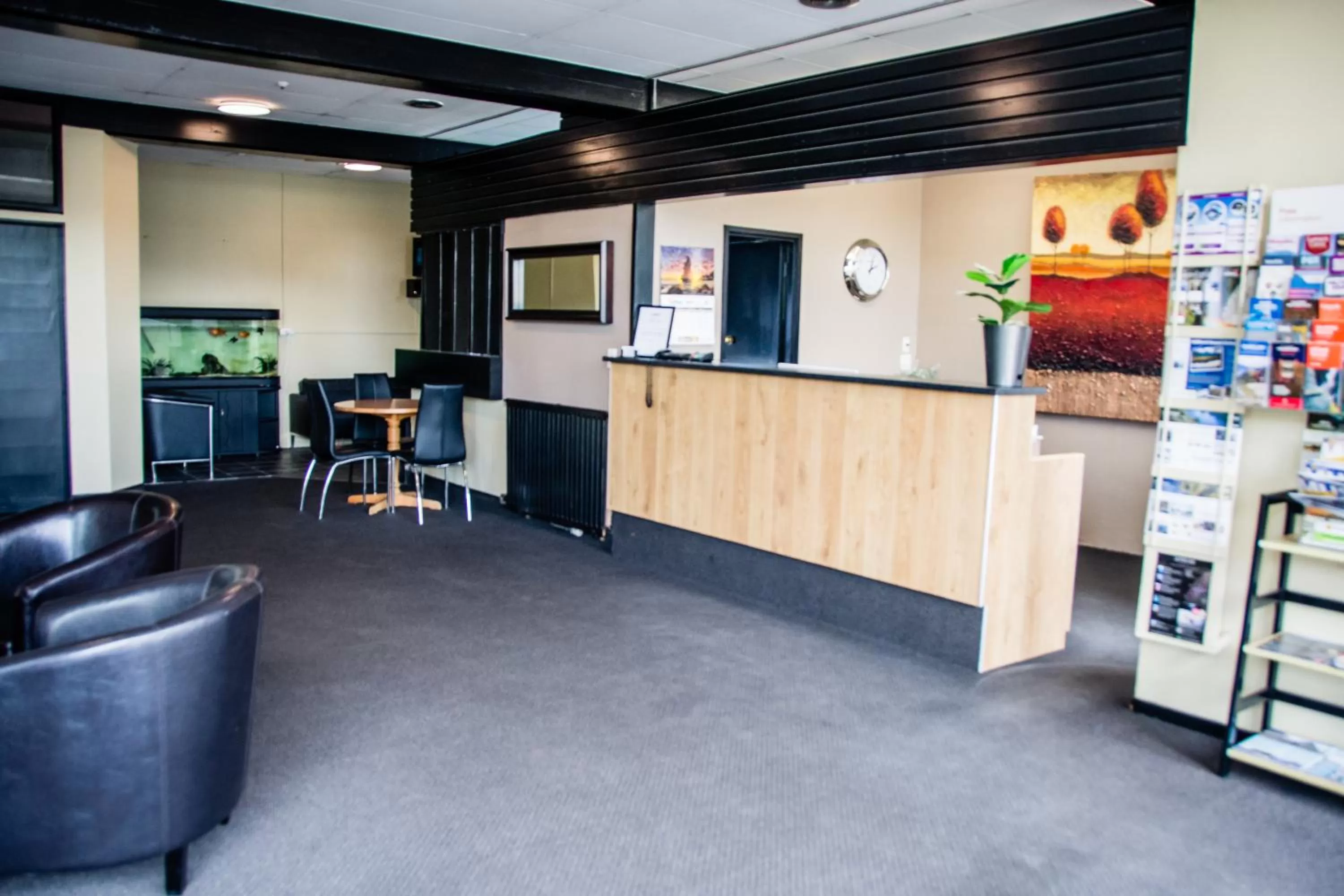 Lobby or reception in Fiordland Hotel