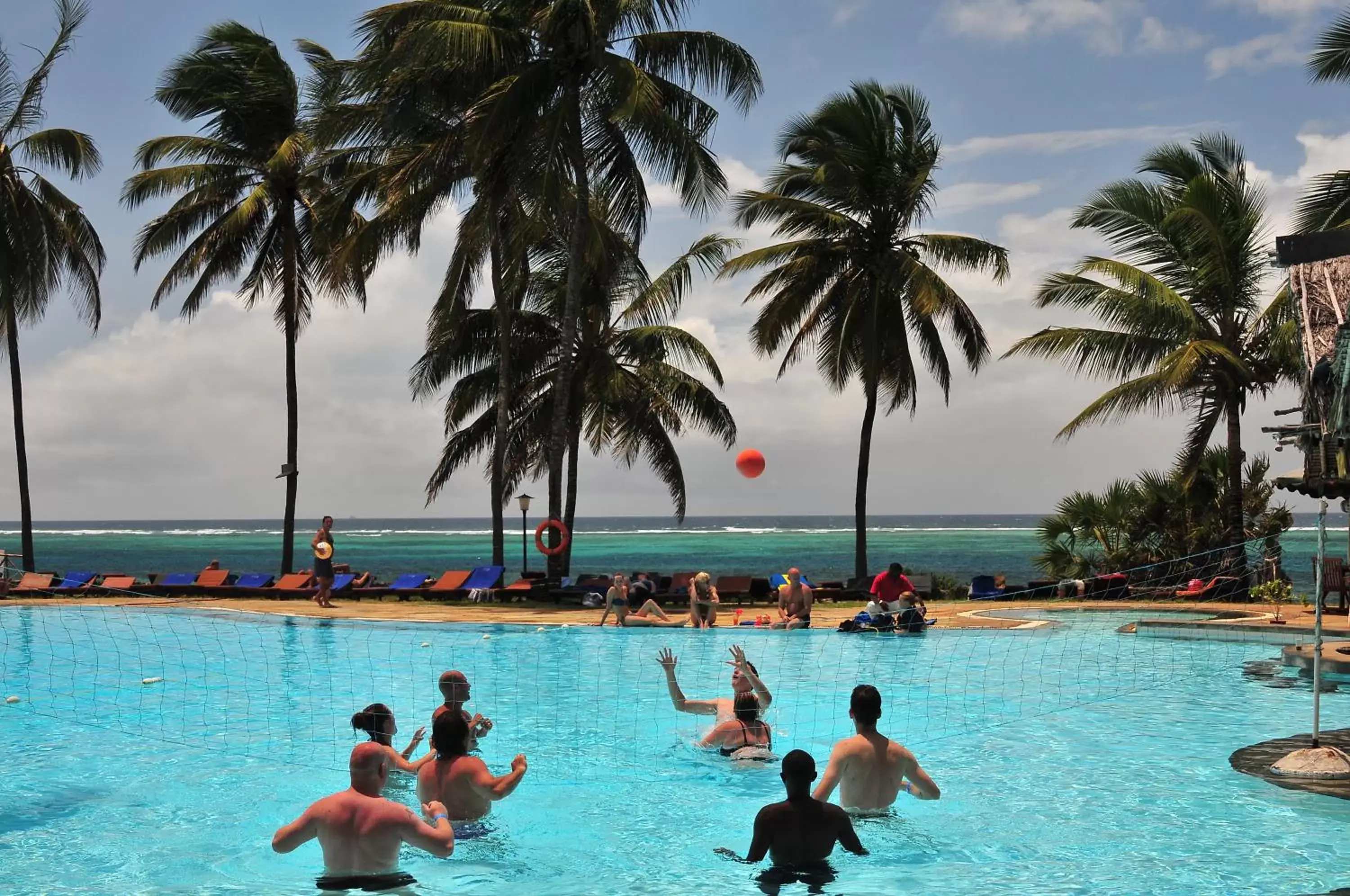 Sports, Swimming Pool in Reef Hotel Mombasa