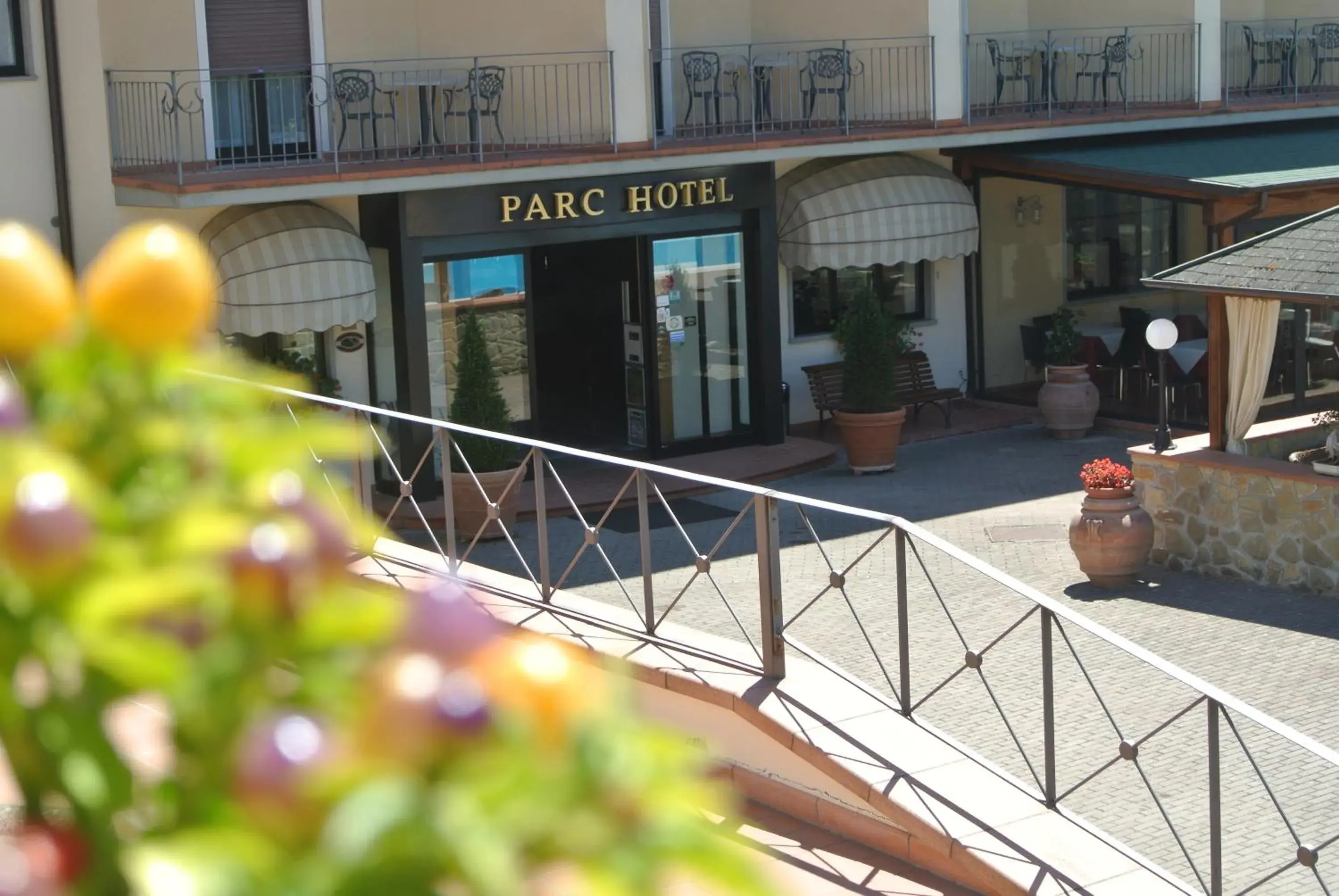 Facade/entrance in Parc Hotel