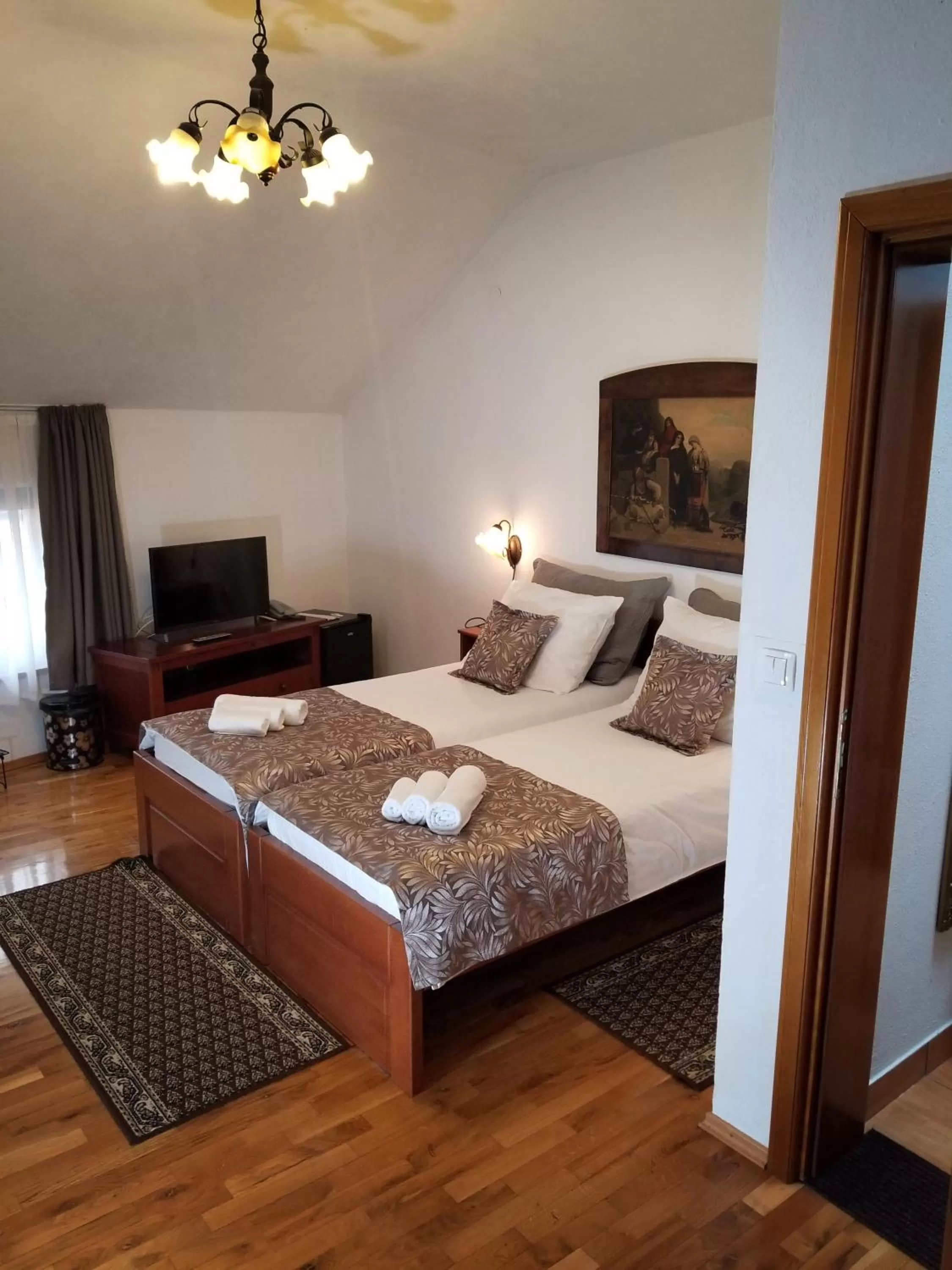 Photo of the whole room, Bed in Wellness B&B Winery Sontacchi