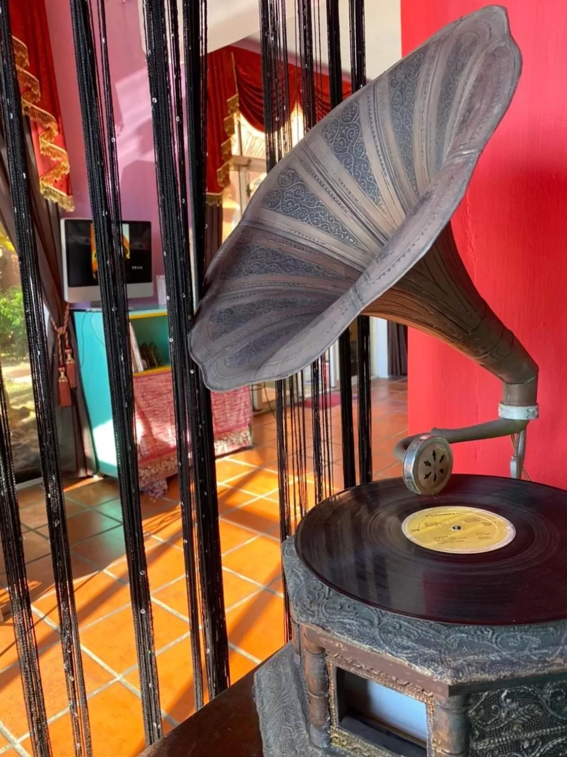 Decorative detail in Raid Garden Boutique Hotel