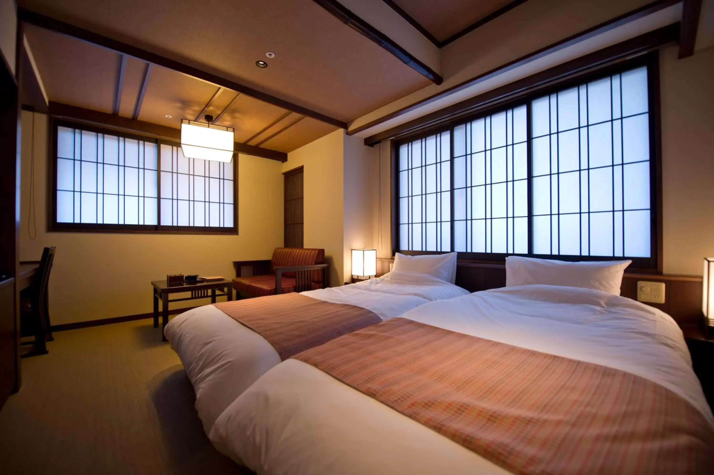 Photo of the whole room, Bed in Kadensho, Arashiyama Onsen, Kyoto - Kyoritsu Resort