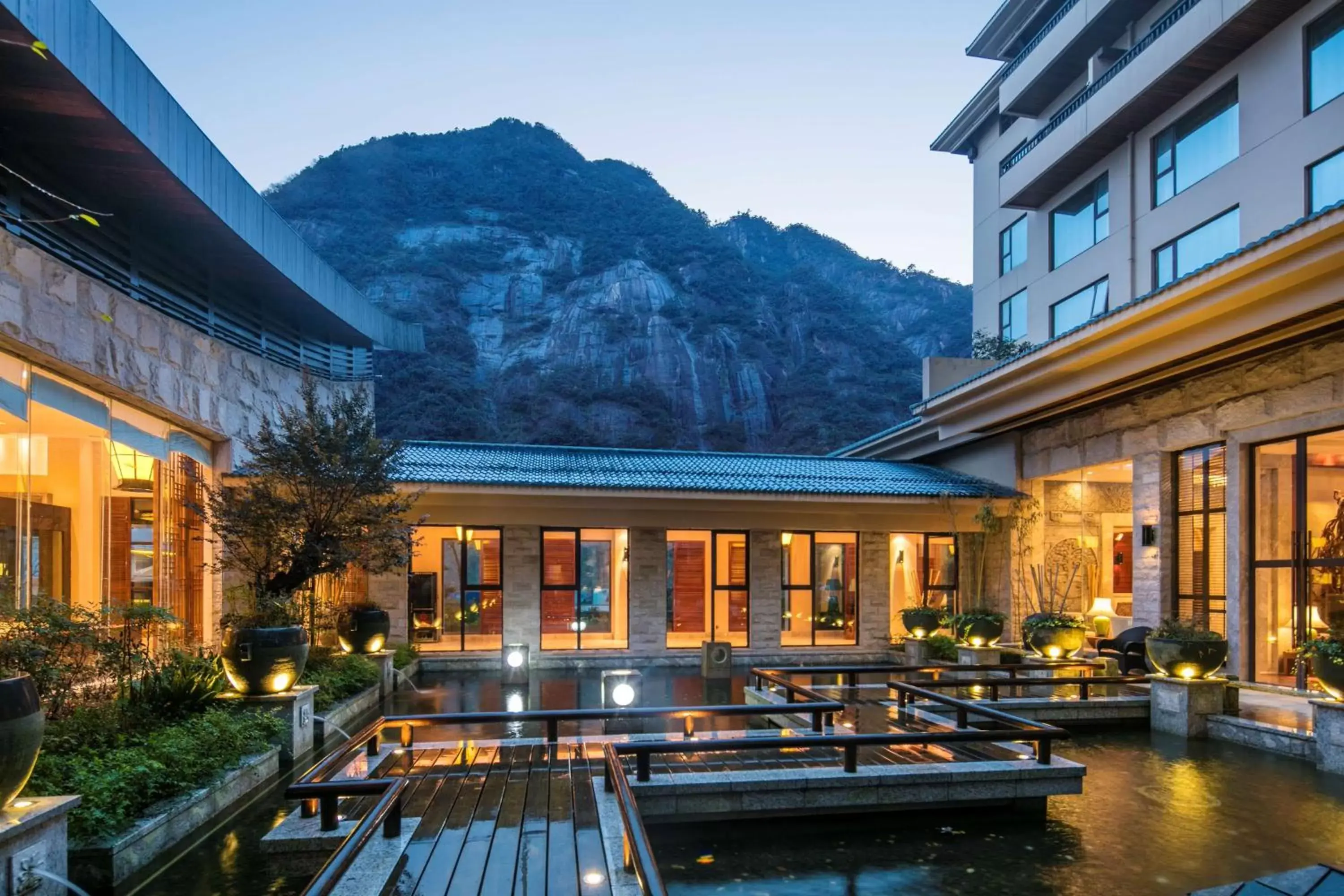 Property building in Hilton Sanqingshan Resort Property building in Hilton Sanqingshan Resort