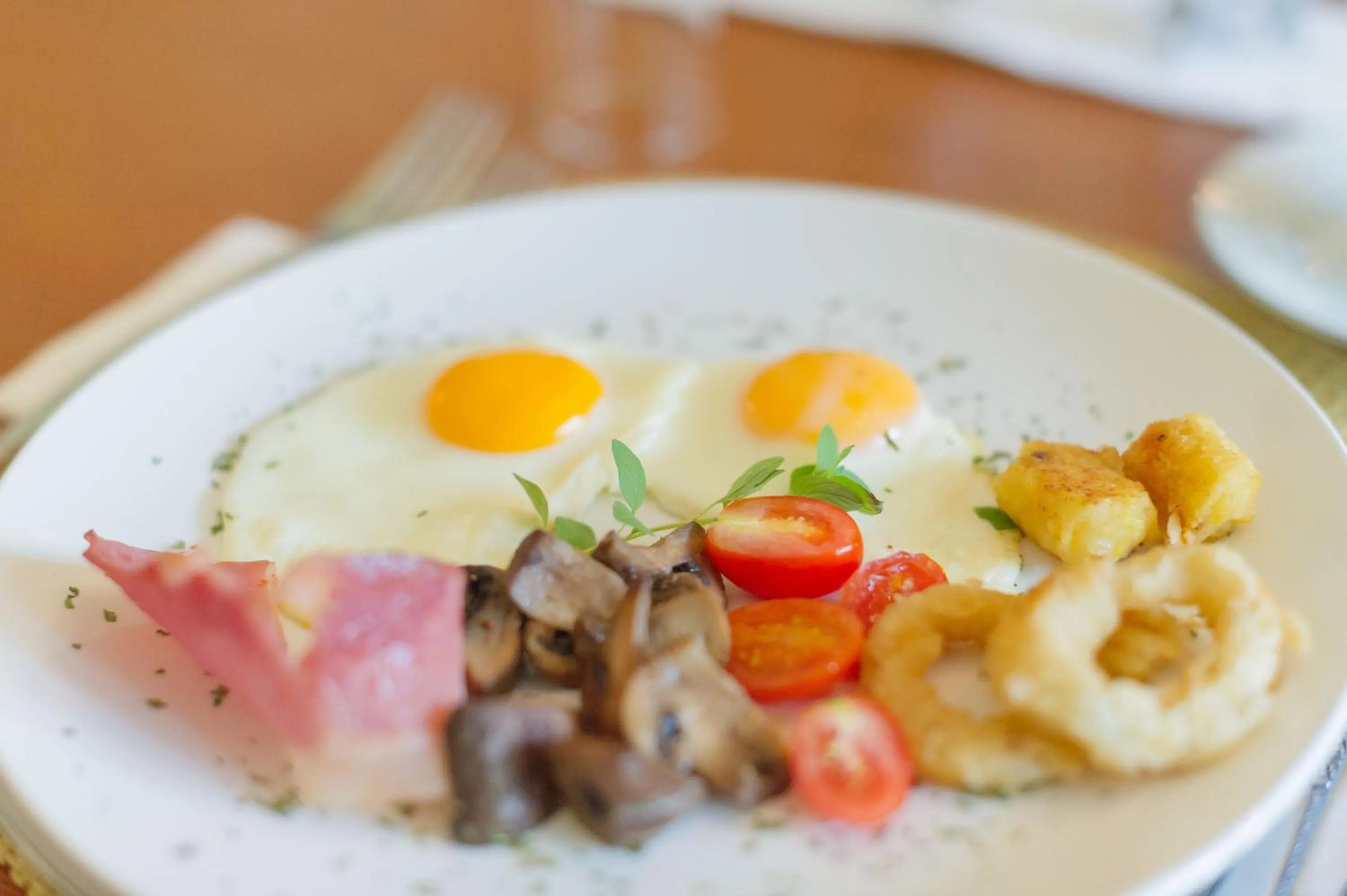 Food close-up in Osborne House