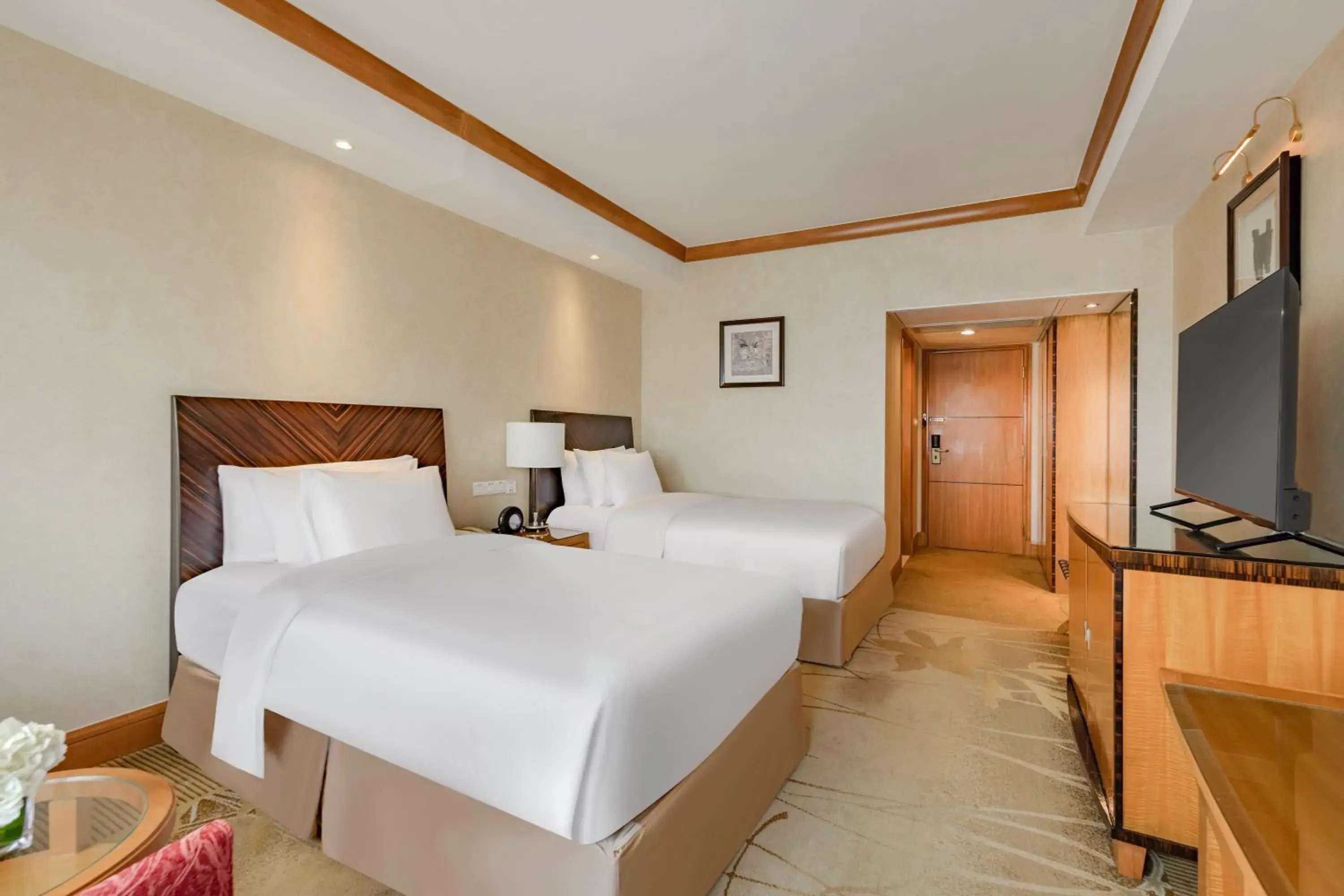 Bed in Radisson Collection Hotel, Yangtze Shanghai Bed in Radisson Collection Hotel, Yangtze Shanghai