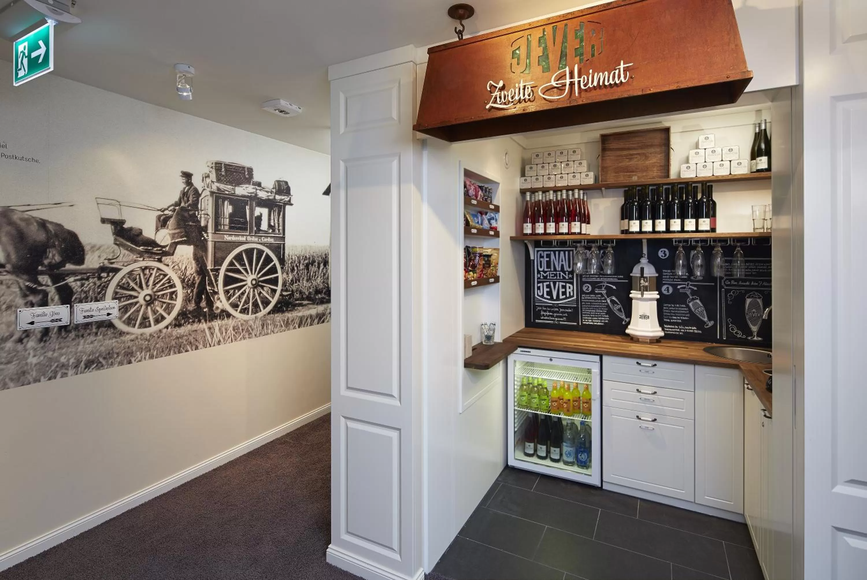 Decorative detail in Hotel Zweite Heimat