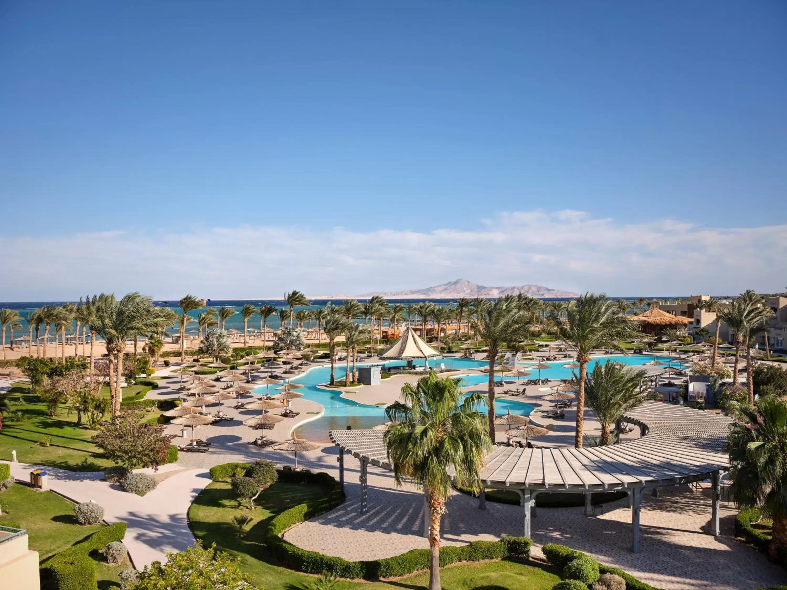 Pool View in Coral Sea Waterworld Sharm El Sheikh