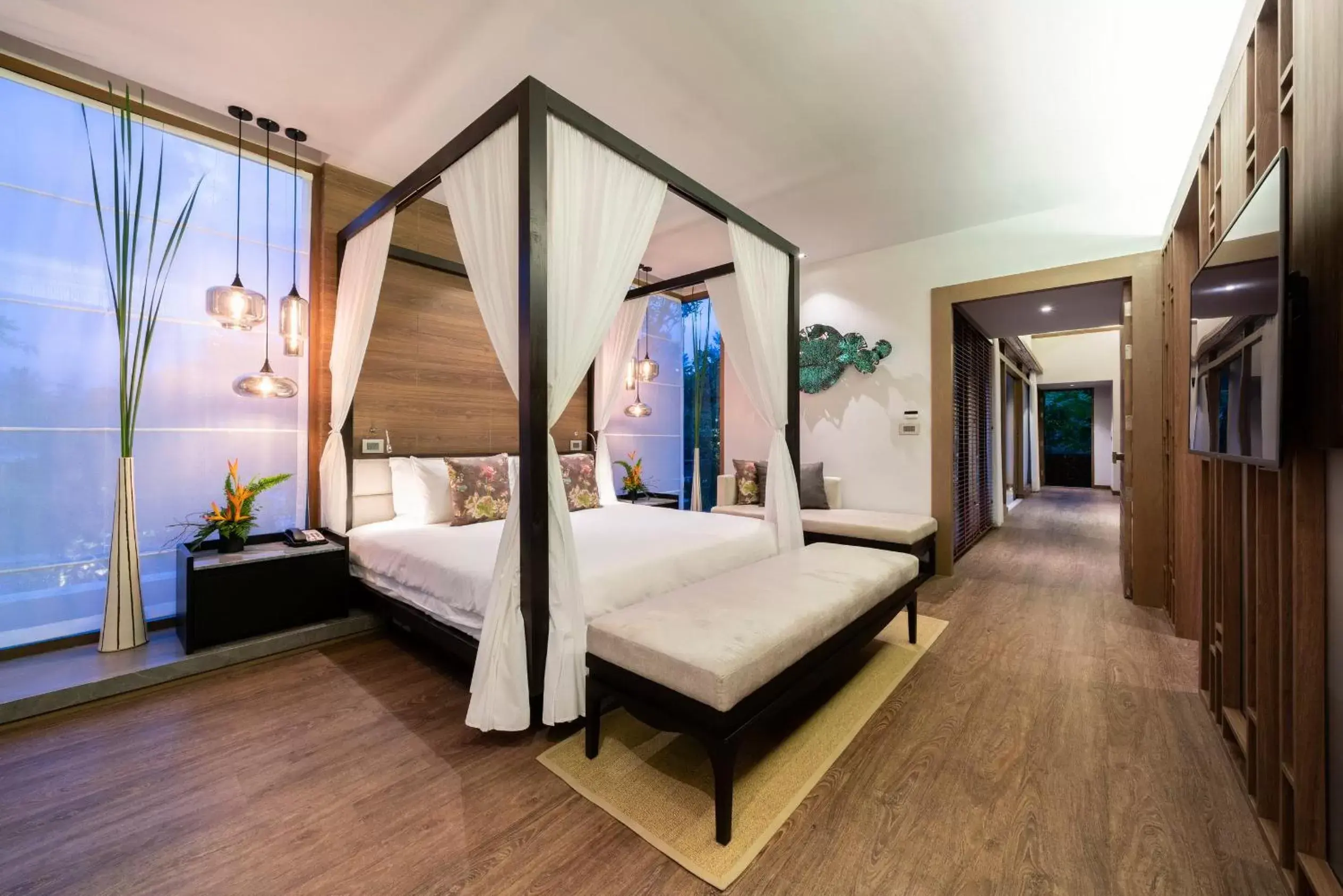 Bedroom, Bed in The Sarojin