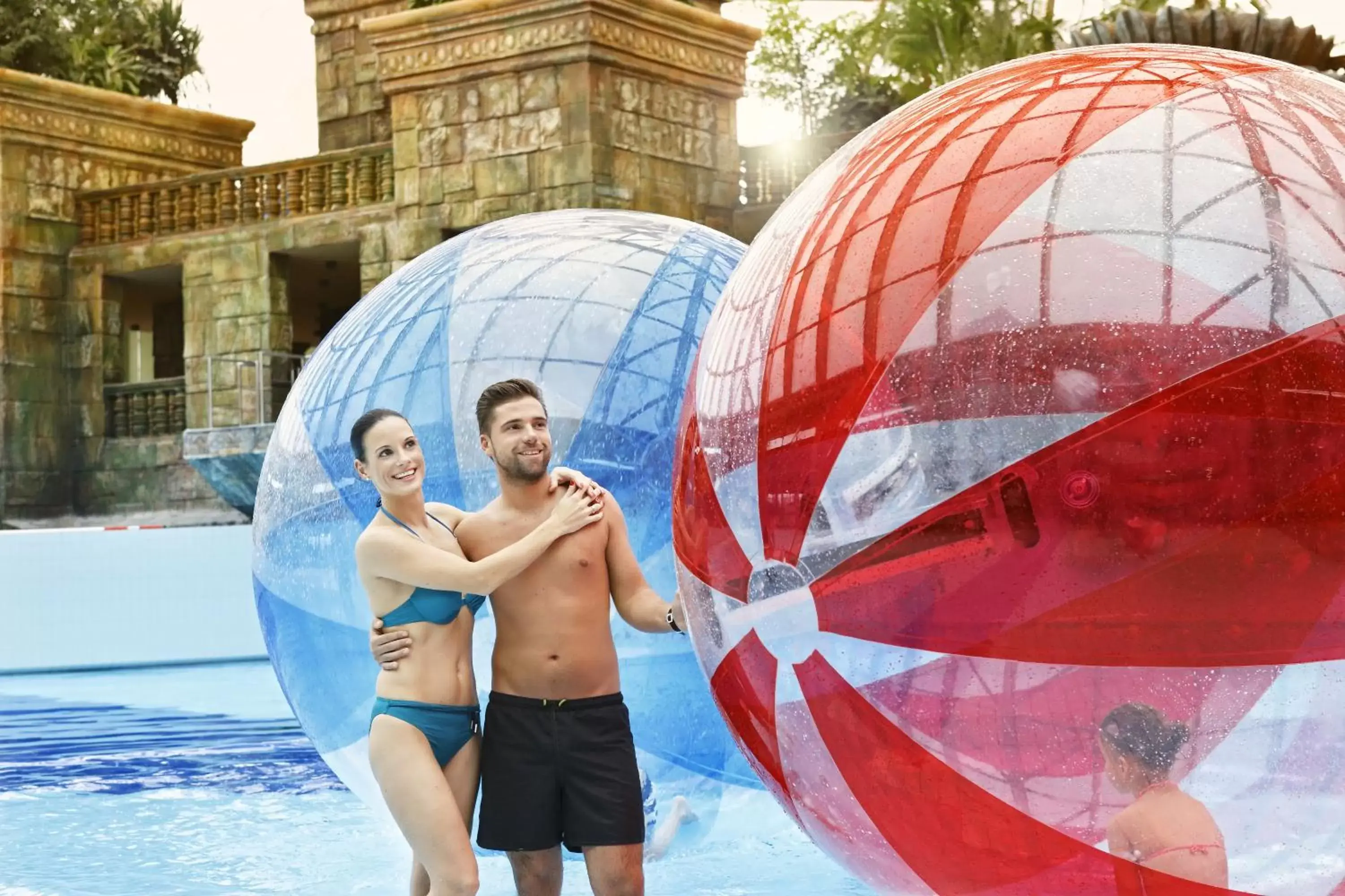 Day, Swimming Pool in Aquaworld Resort Budapest