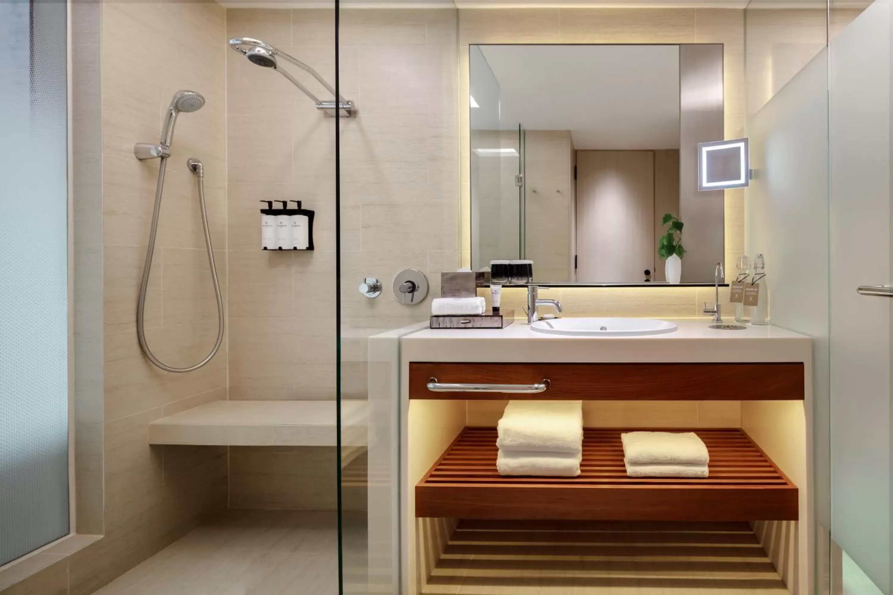 Shower, Bathroom in Pan Pacific Singapore