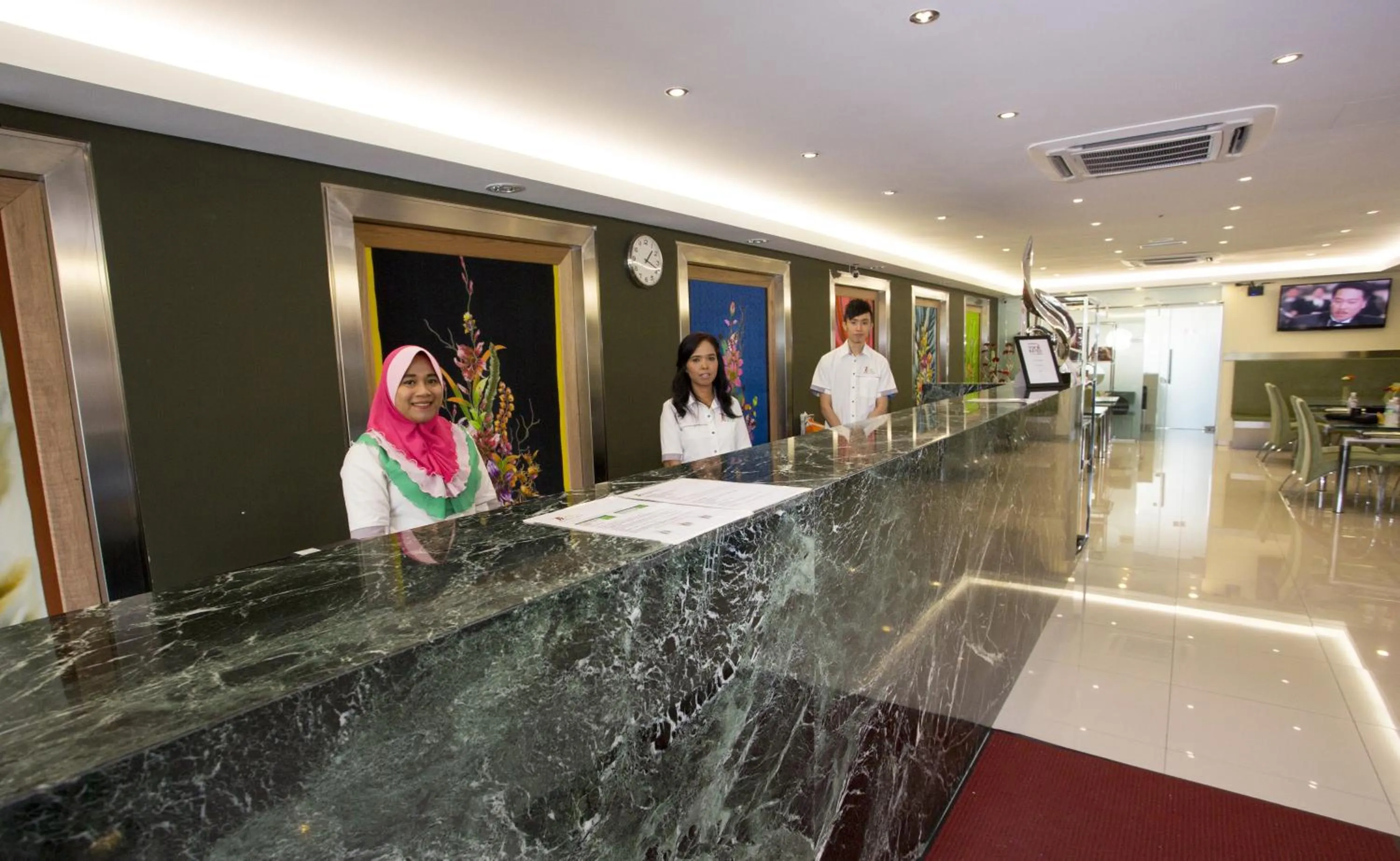 Staff in One Avenue Hotel