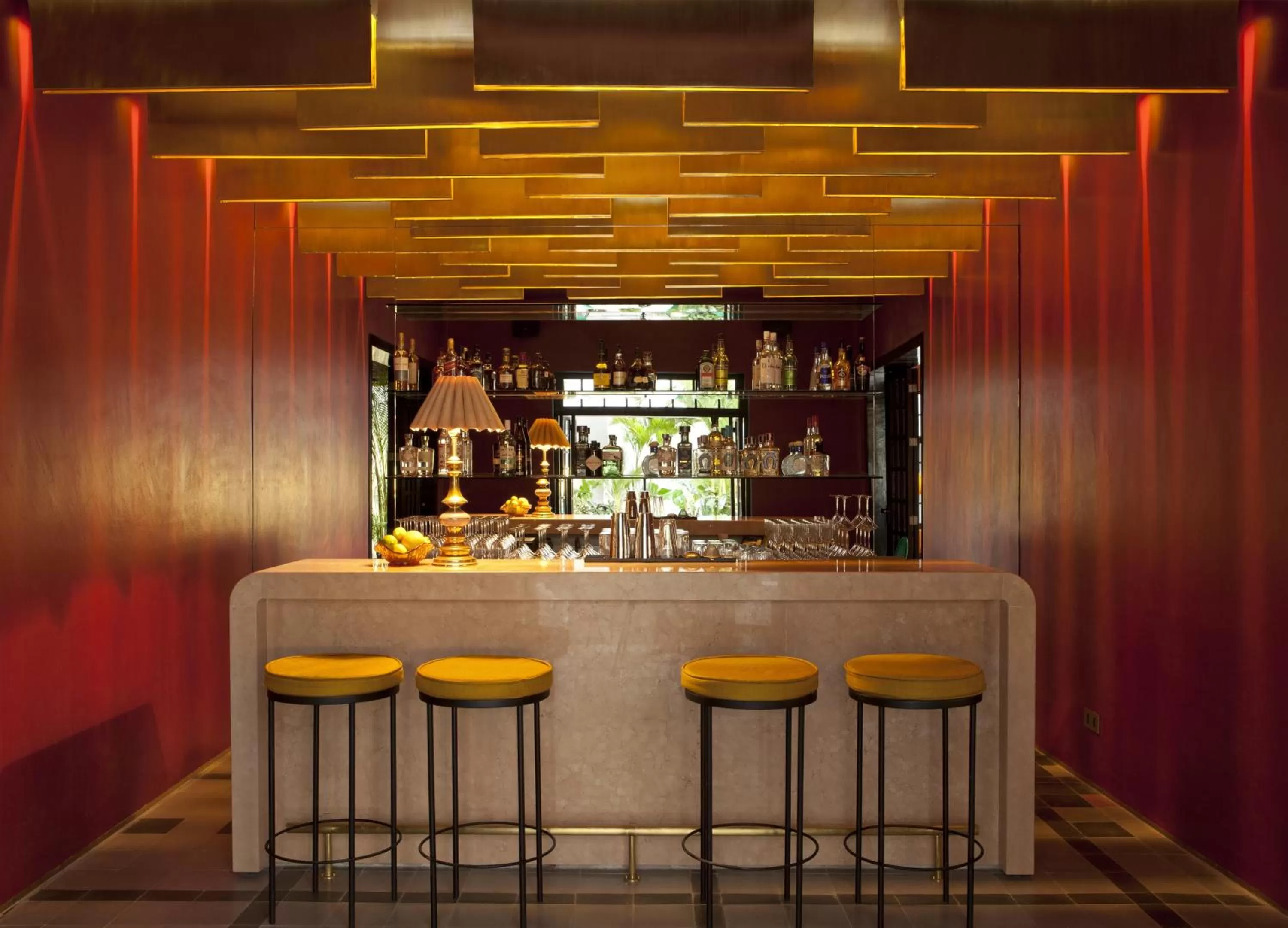 Lounge or bar in Casa Habita, a Member of Design Hotels