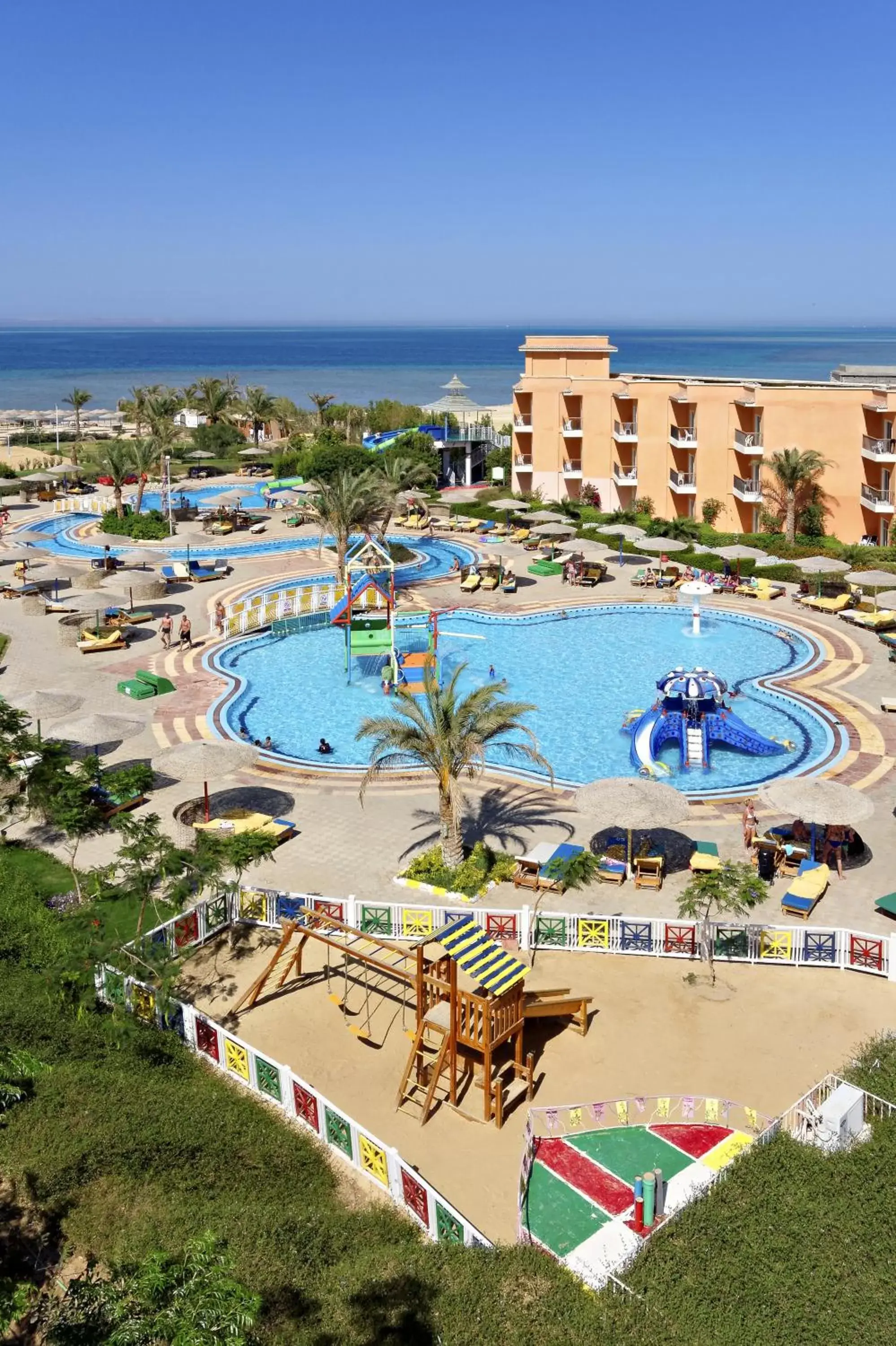 Bird's eye view in Three Corners Sunny Beach Resort Bird's eye view in Three Corners Sunny Beach Resort