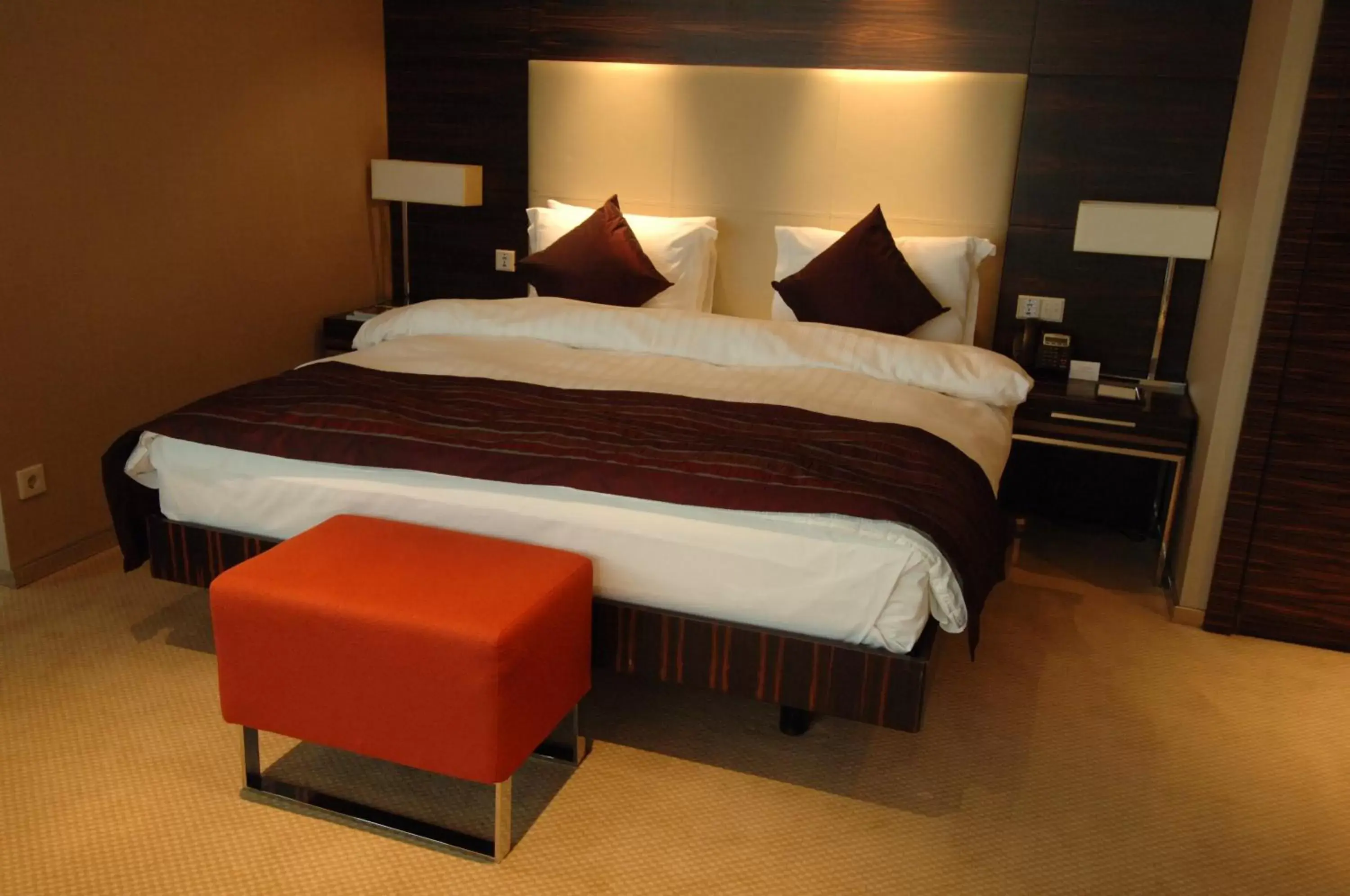 Bed in Grand Ankara Hotel Convention Center