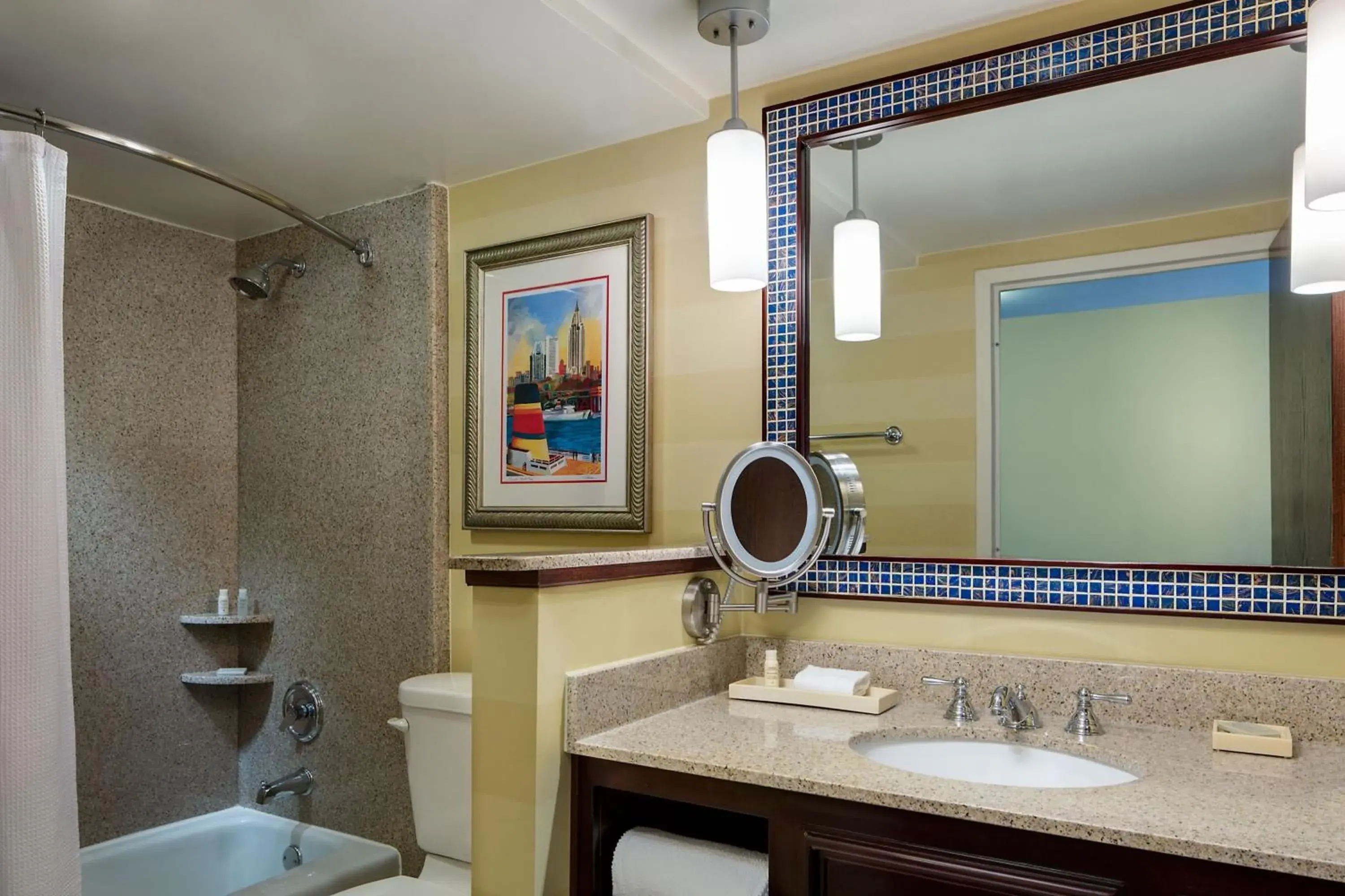 Photo of the whole room, Bathroom in Renaissance by Marriott Mobile Riverview Plaza Hotel