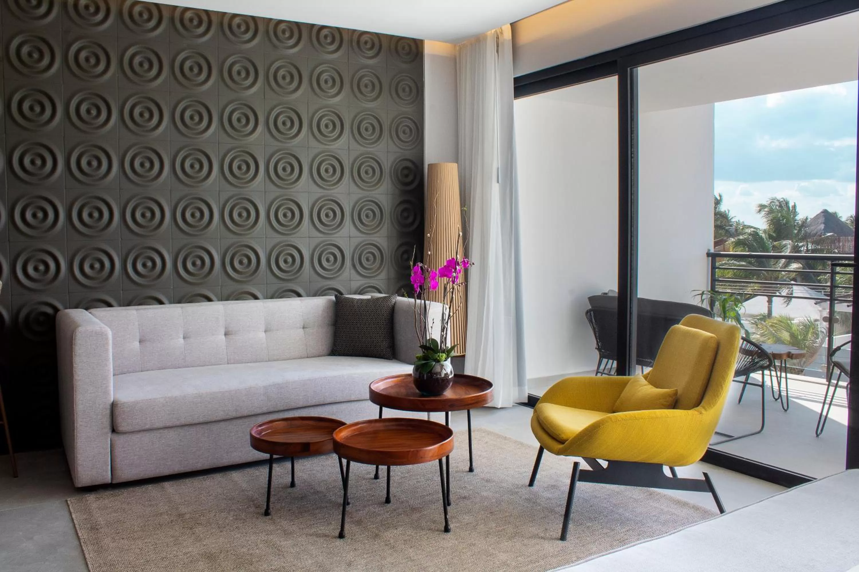 Living room in The Fives Oceanfront