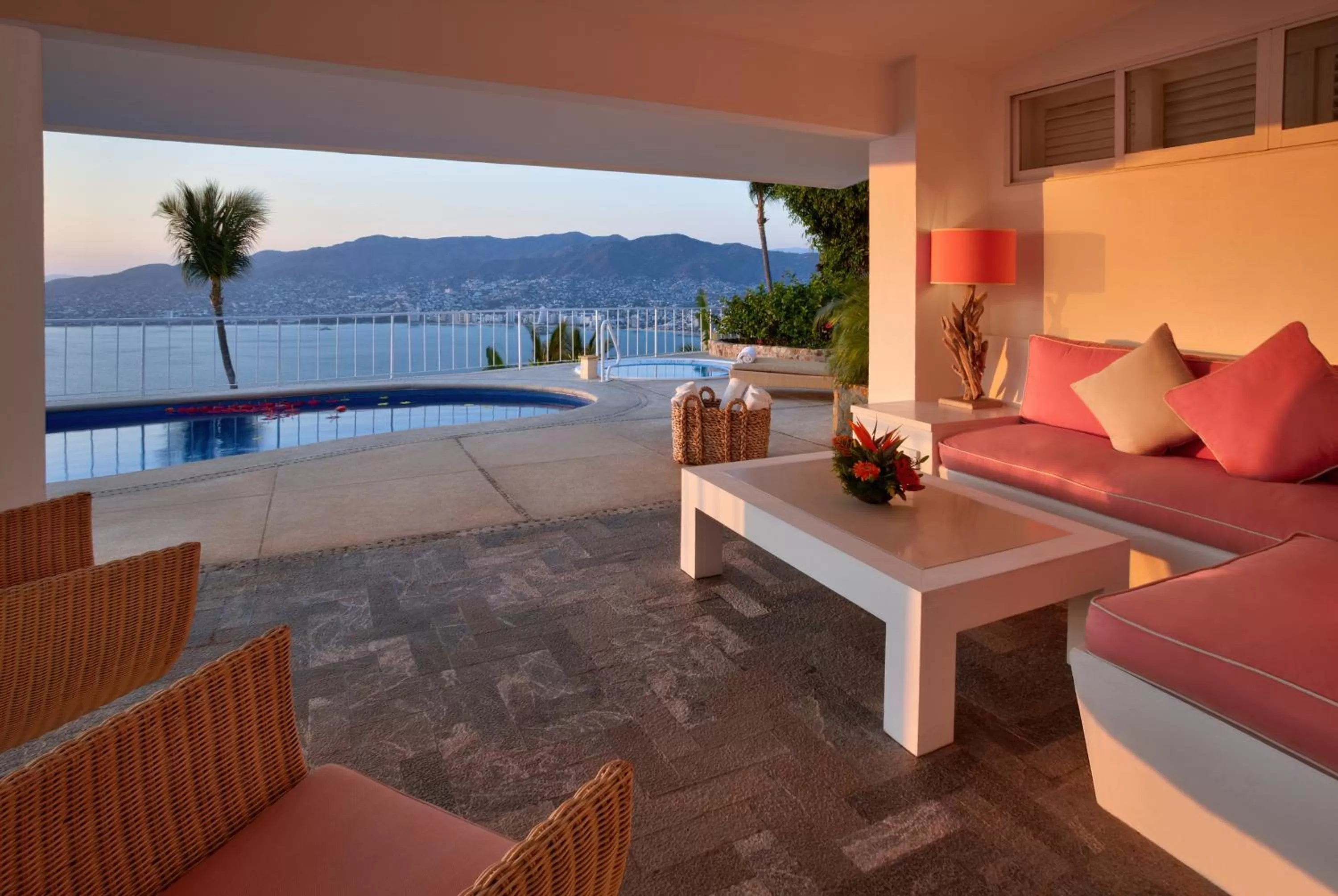 Swimming pool in Las Brisas Acapulco
