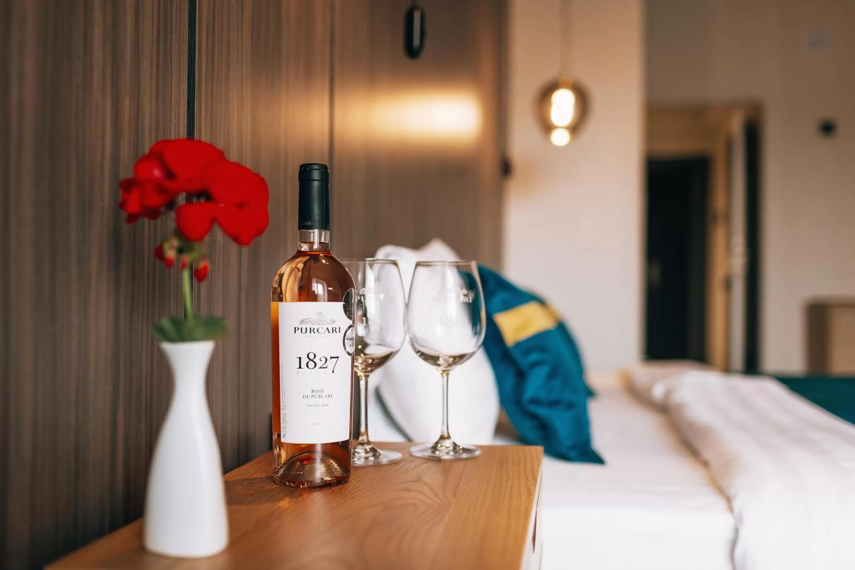 Decorative detail, Bed in Tulip Residence & Spa Hotel