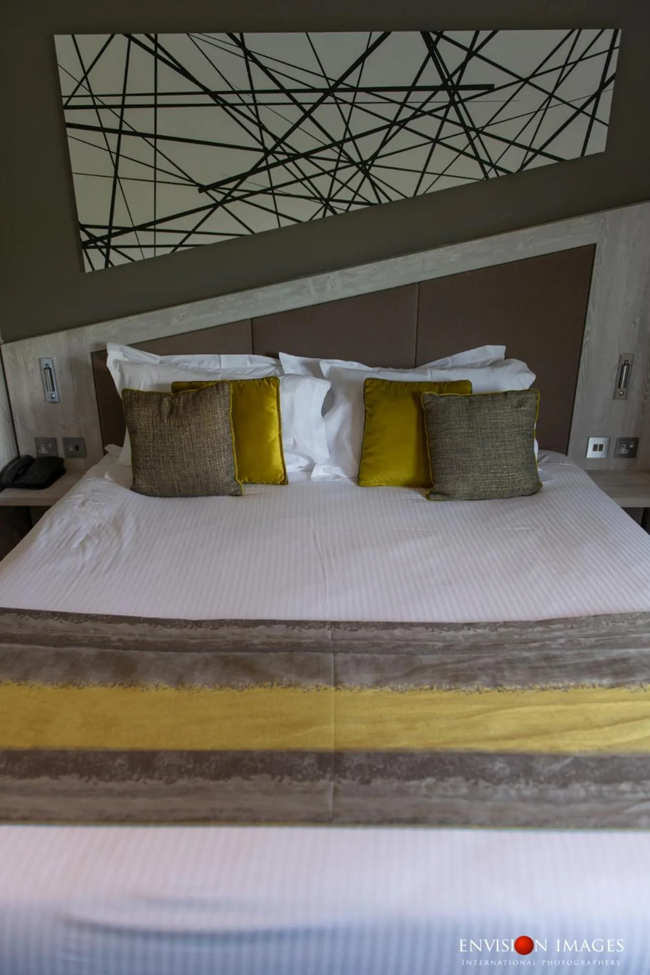 Bed in Red Hall Hotel