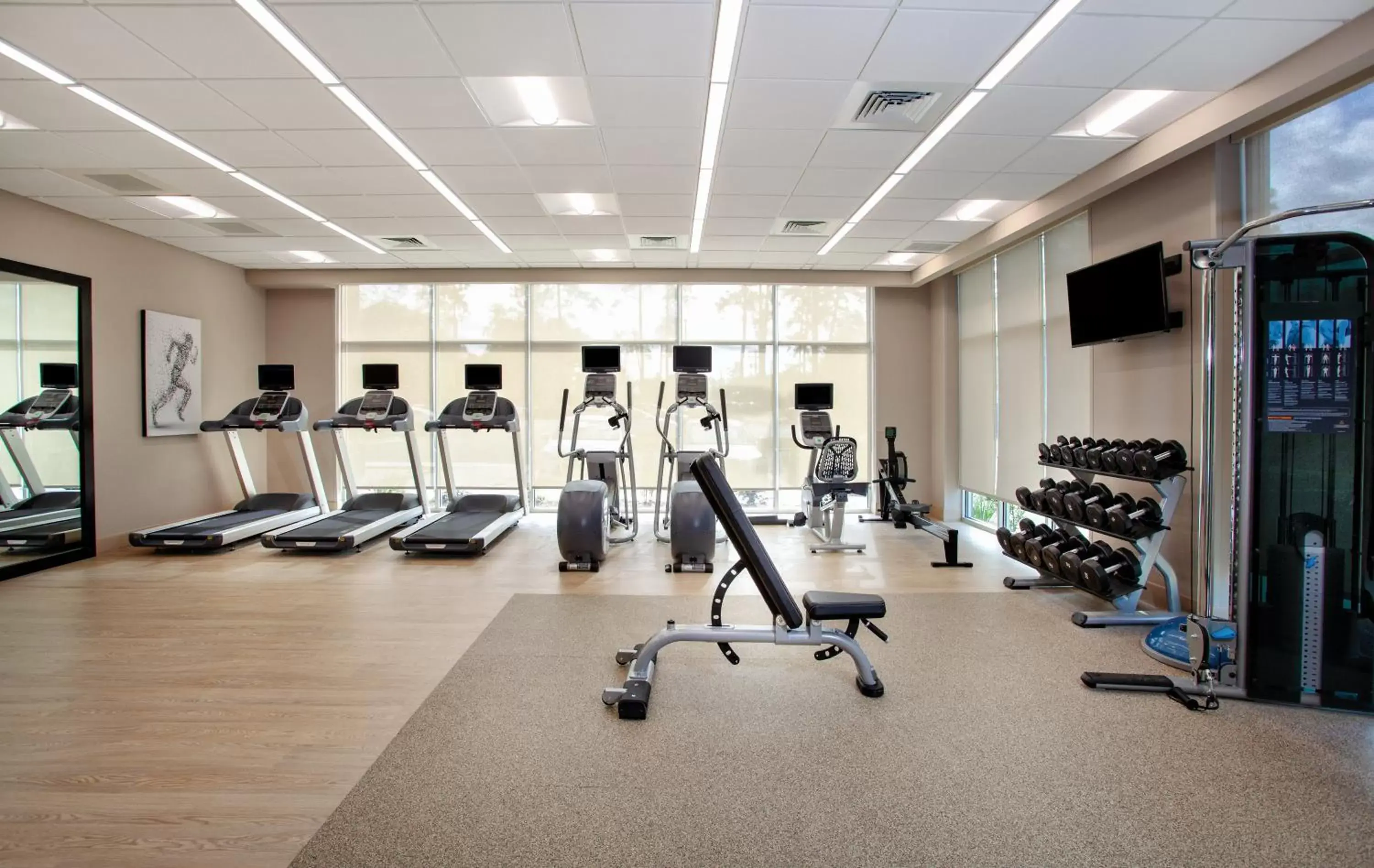 Fitness centre/facilities, Fitness Center/Facilities in Holiday Inn - Tallahassee E Capitol - Univ, an IHG Hotel