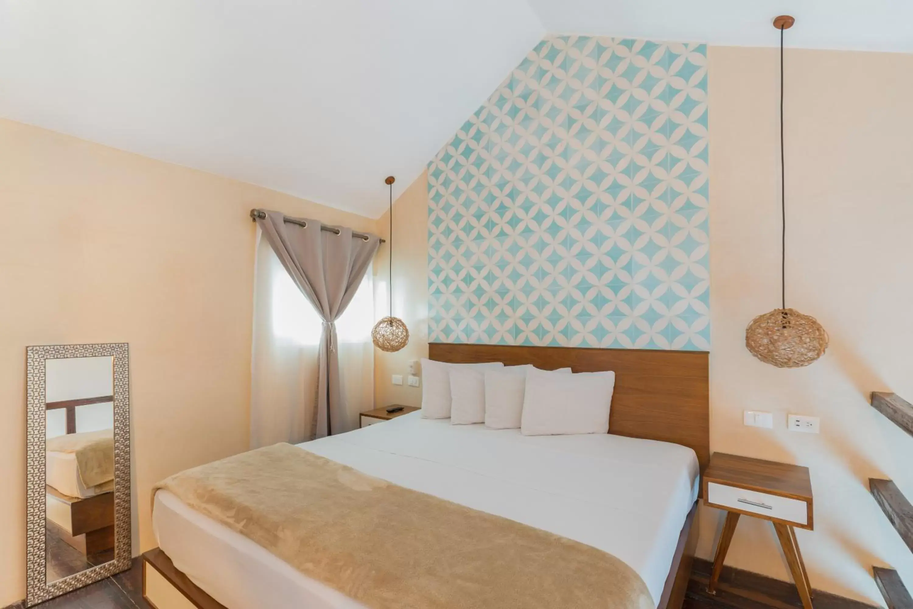 Bed in Quinta Margarita - Boho Chic Hotel