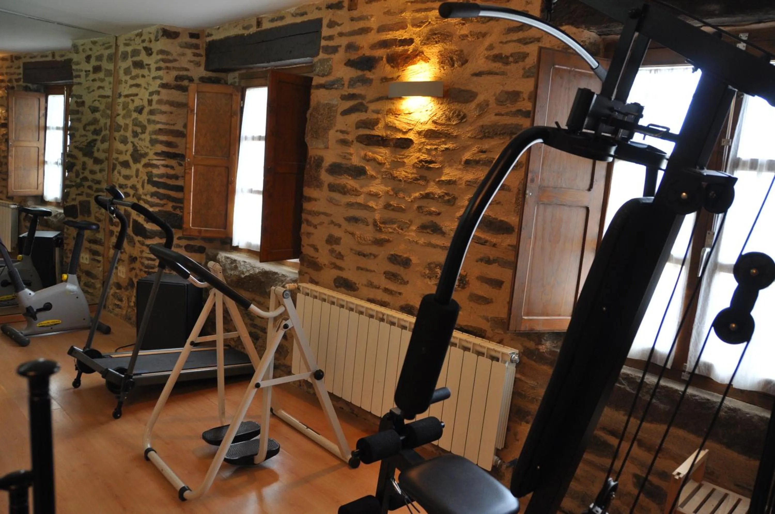 Fitness centre/facilities in Posada Real La Carteria