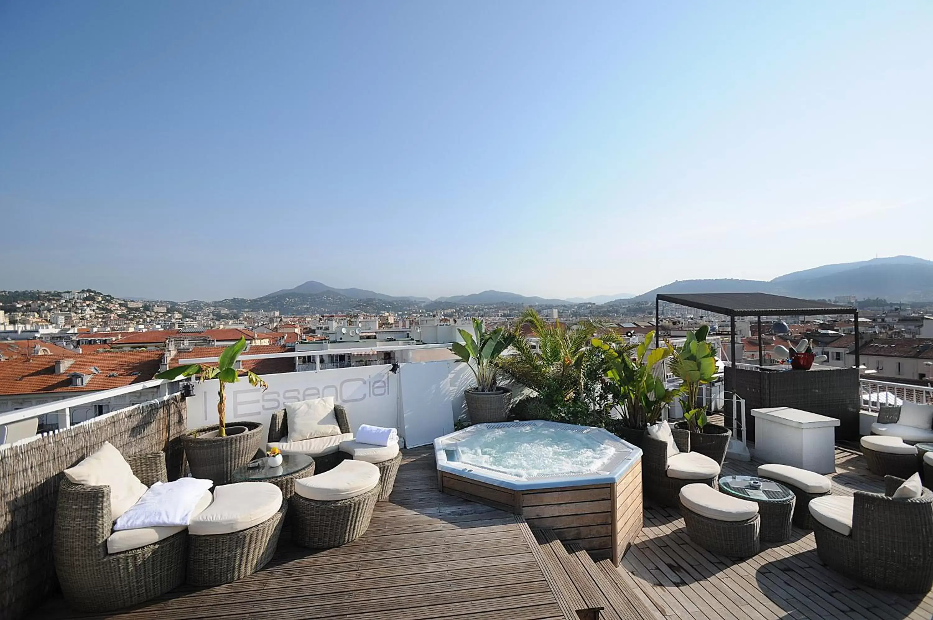 Balcony/Terrace in Splendid Hotel & Spa Nice